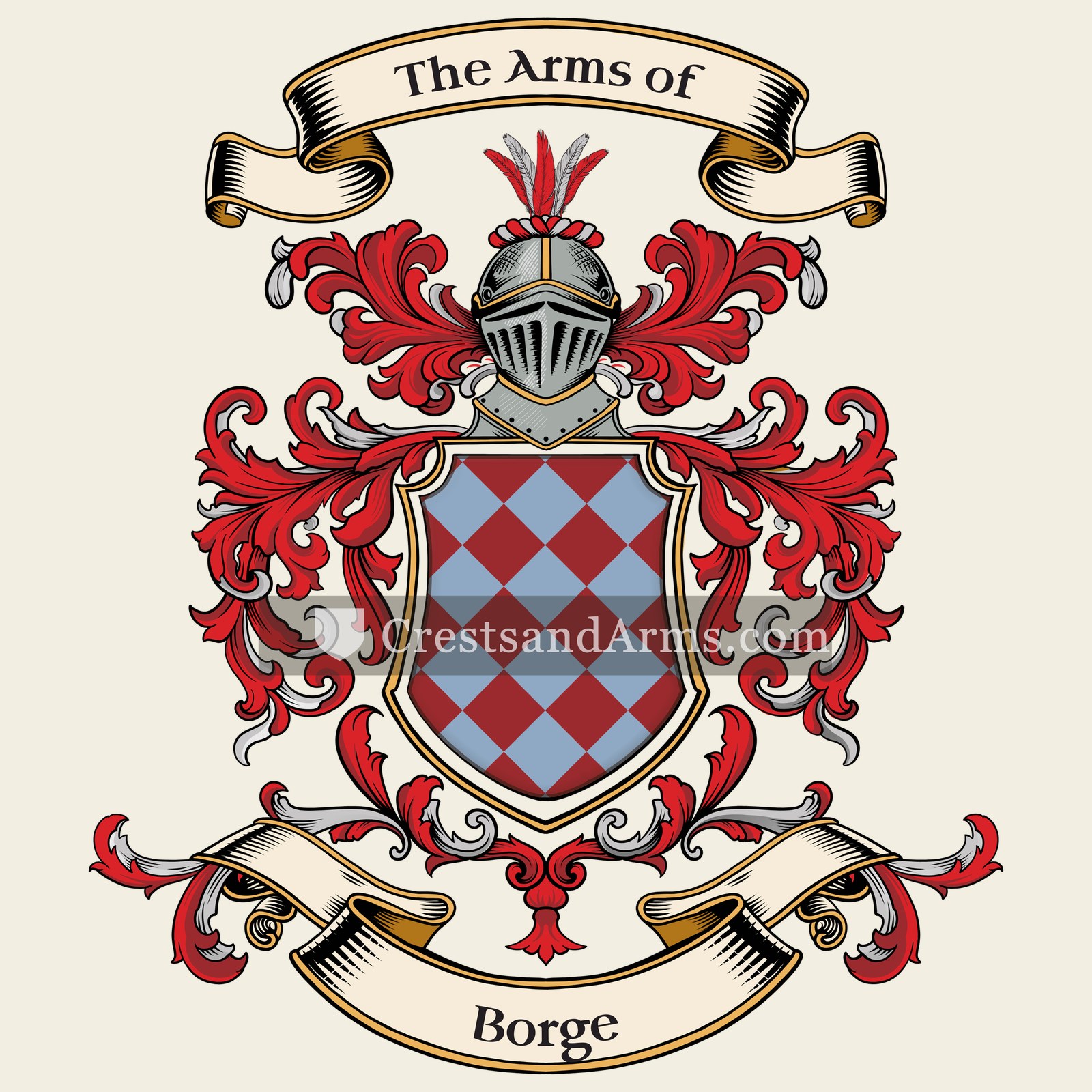 The Borge coat of arms