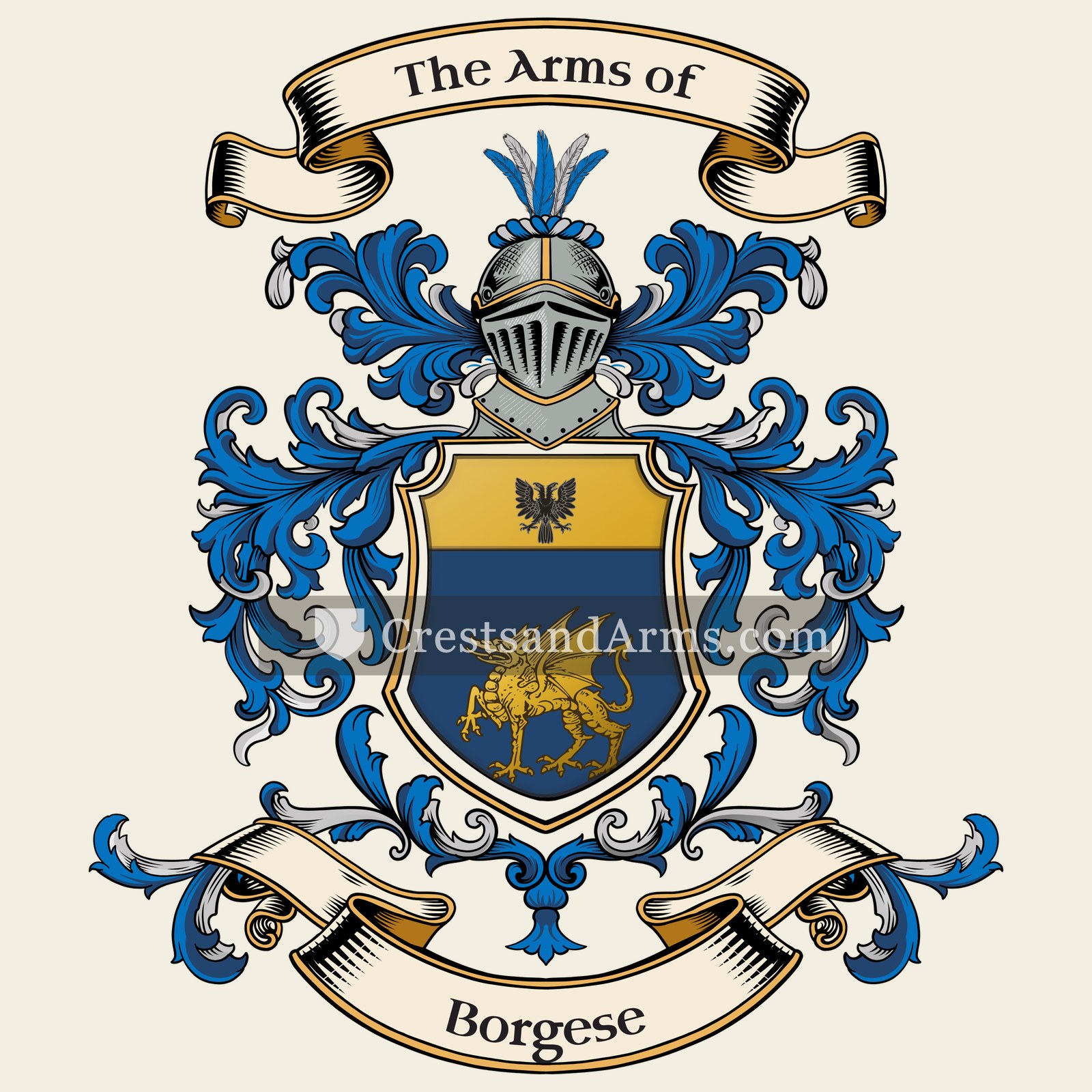 The Borgese coat of arms