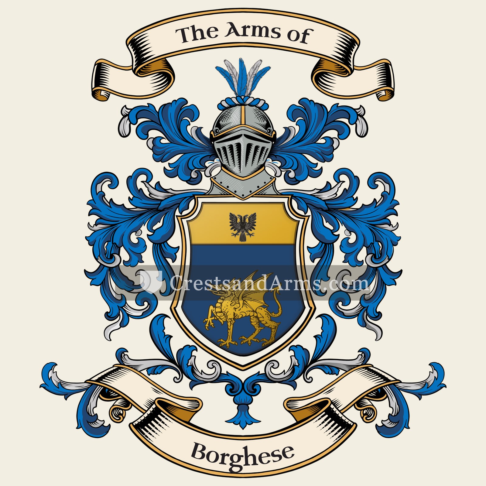 The Borghese coat of arms