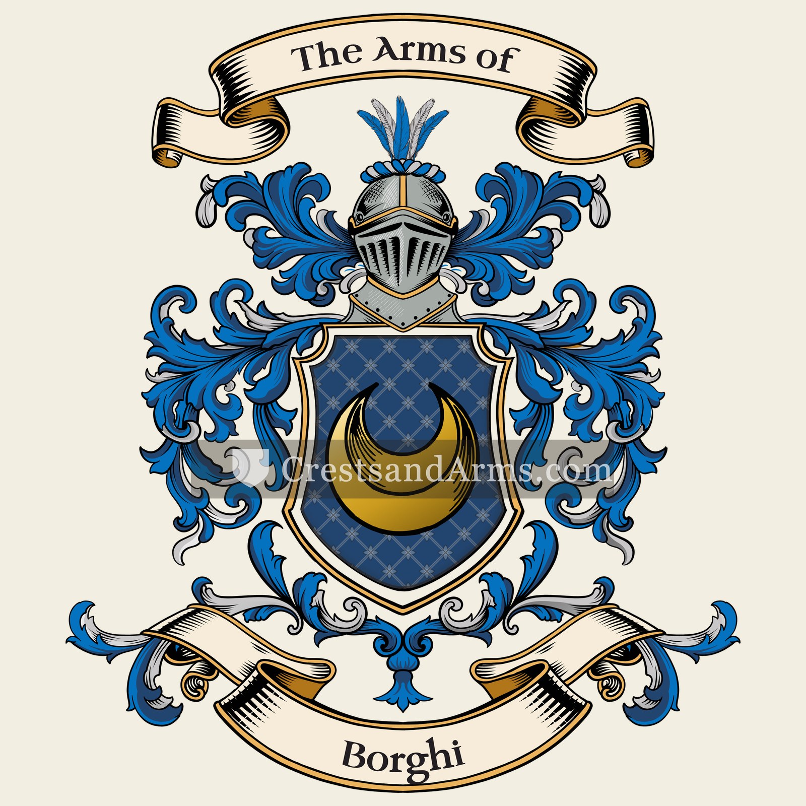 The Borghi coat of arms