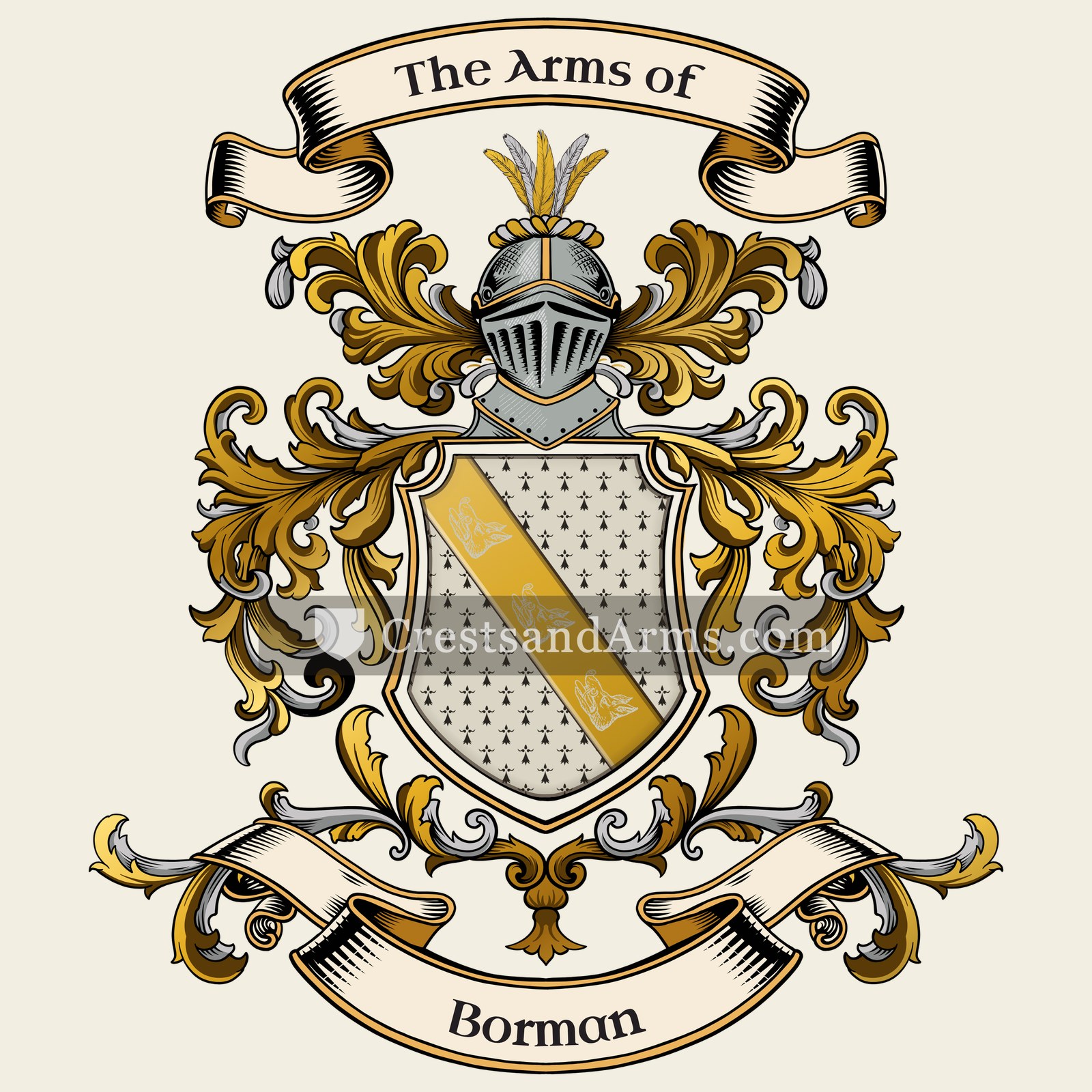 The Borman coat of arms