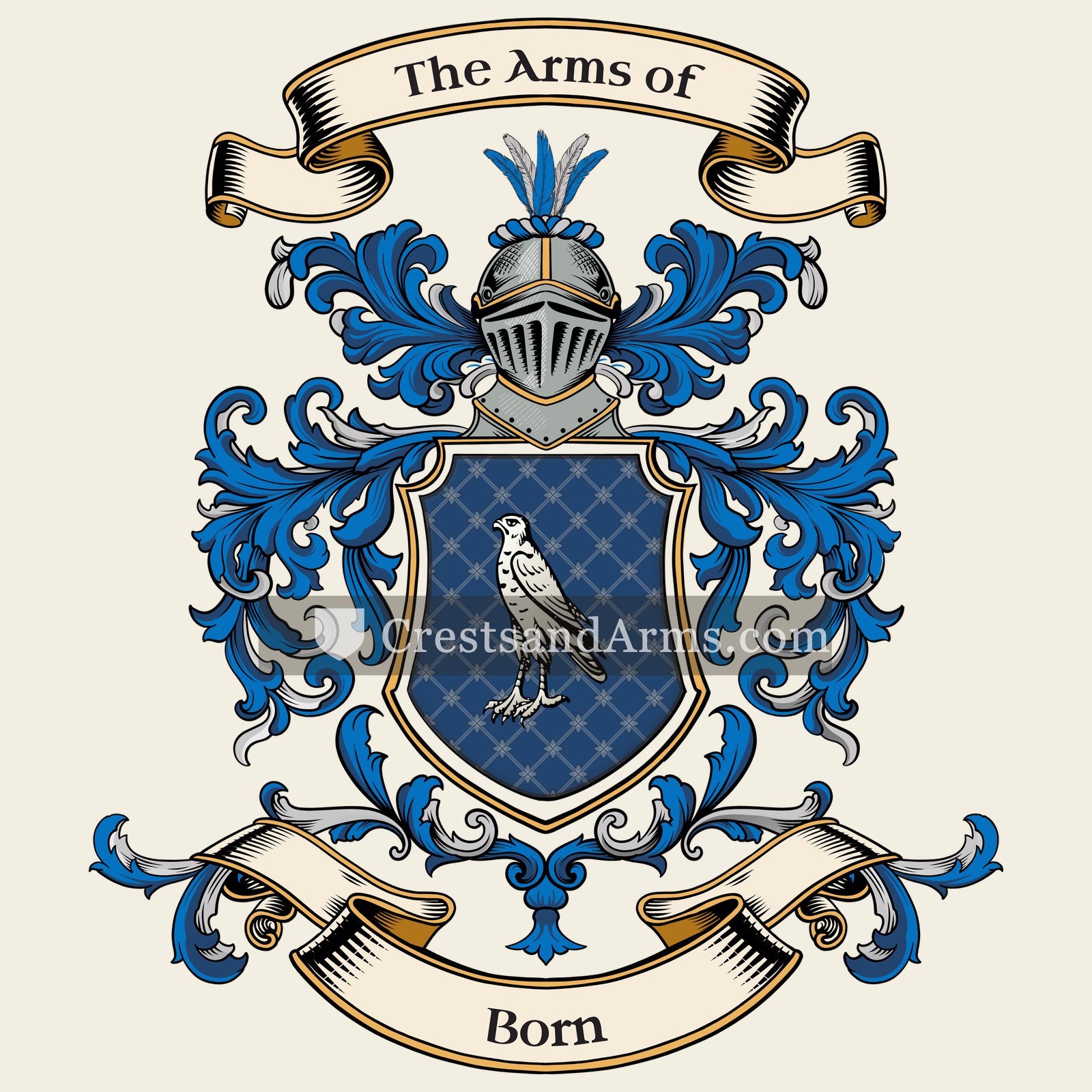 The Born coat of arms