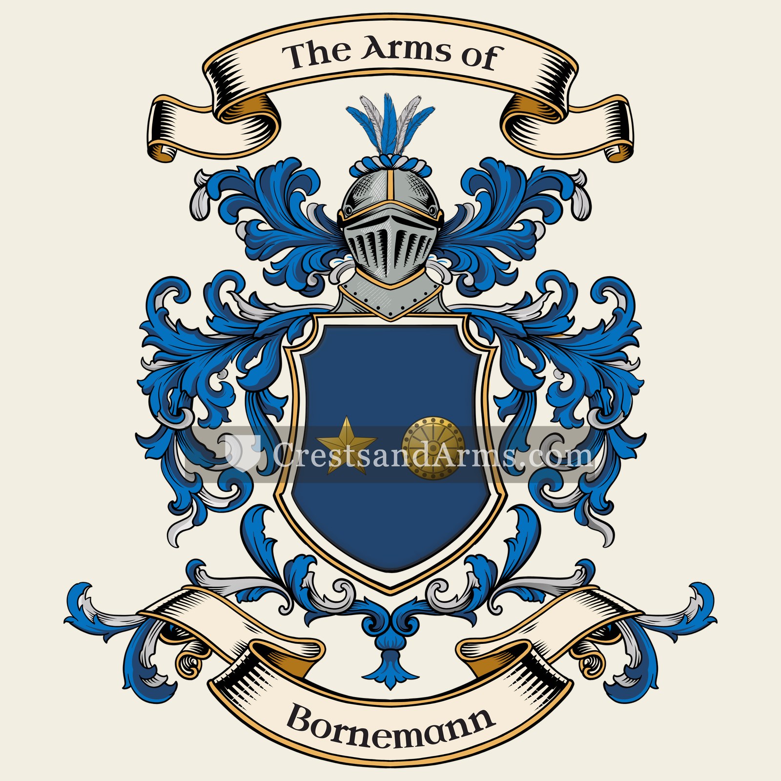 The Bornemann coat of arms