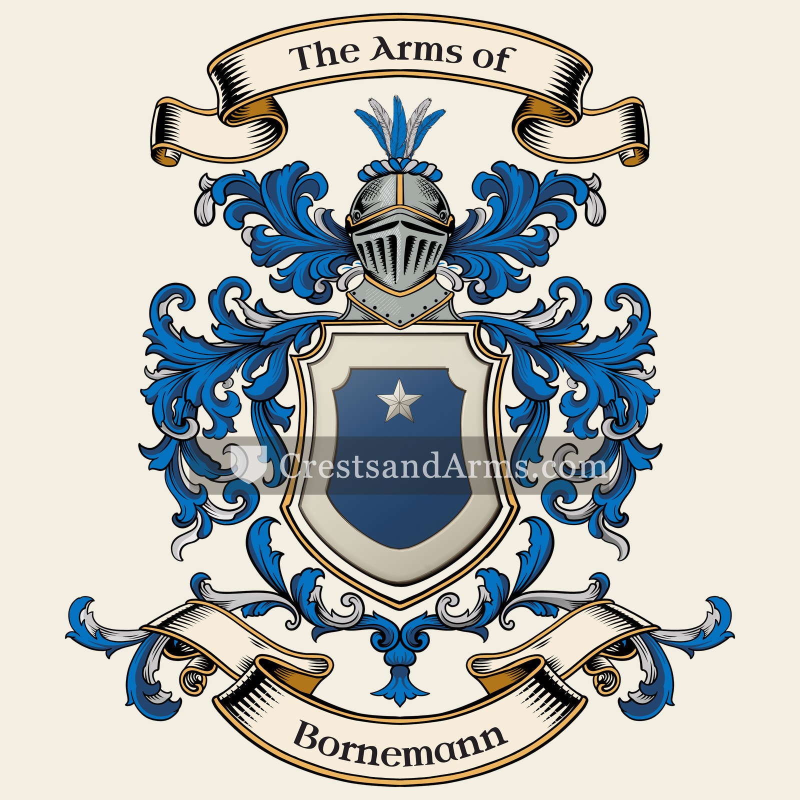 The Bornemann coat of arms