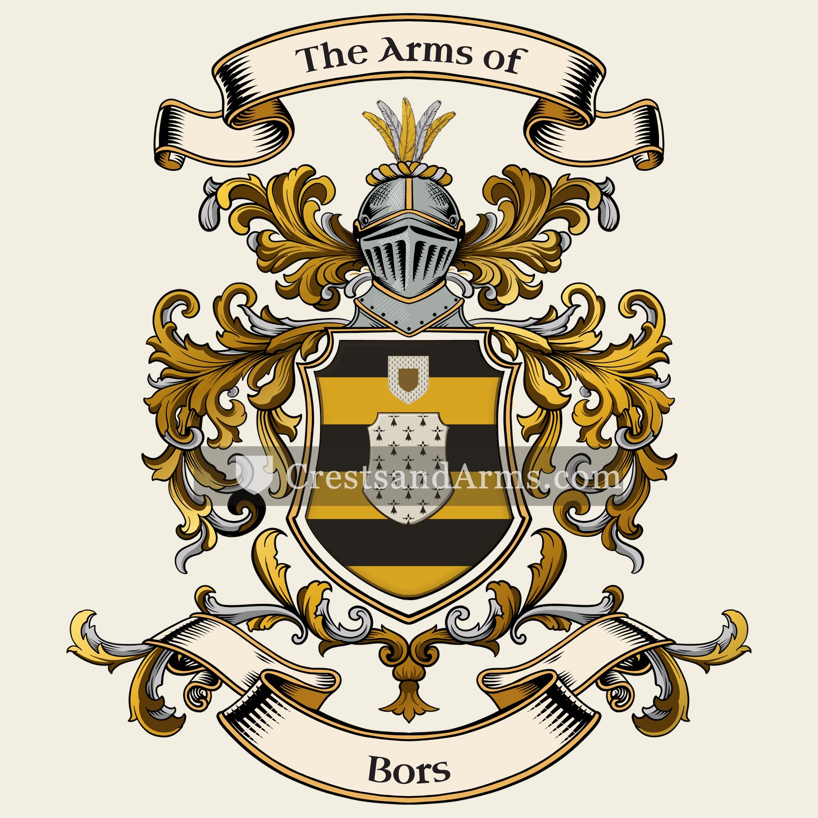 The Bors coat of arms