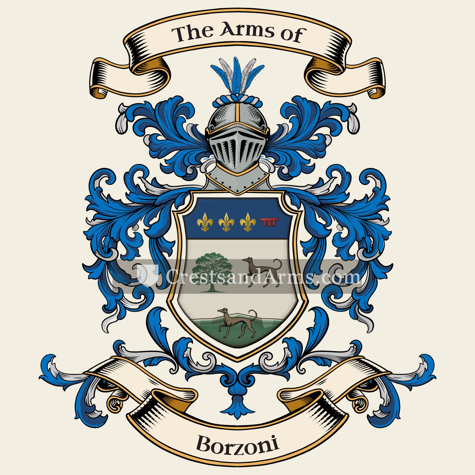 The arms