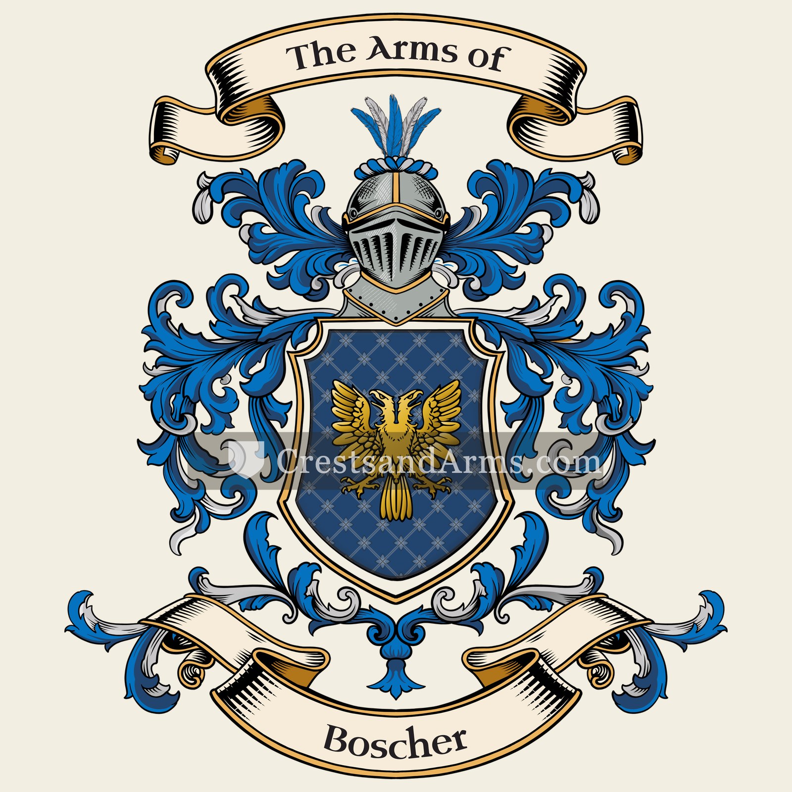 The Boscher coat of arms