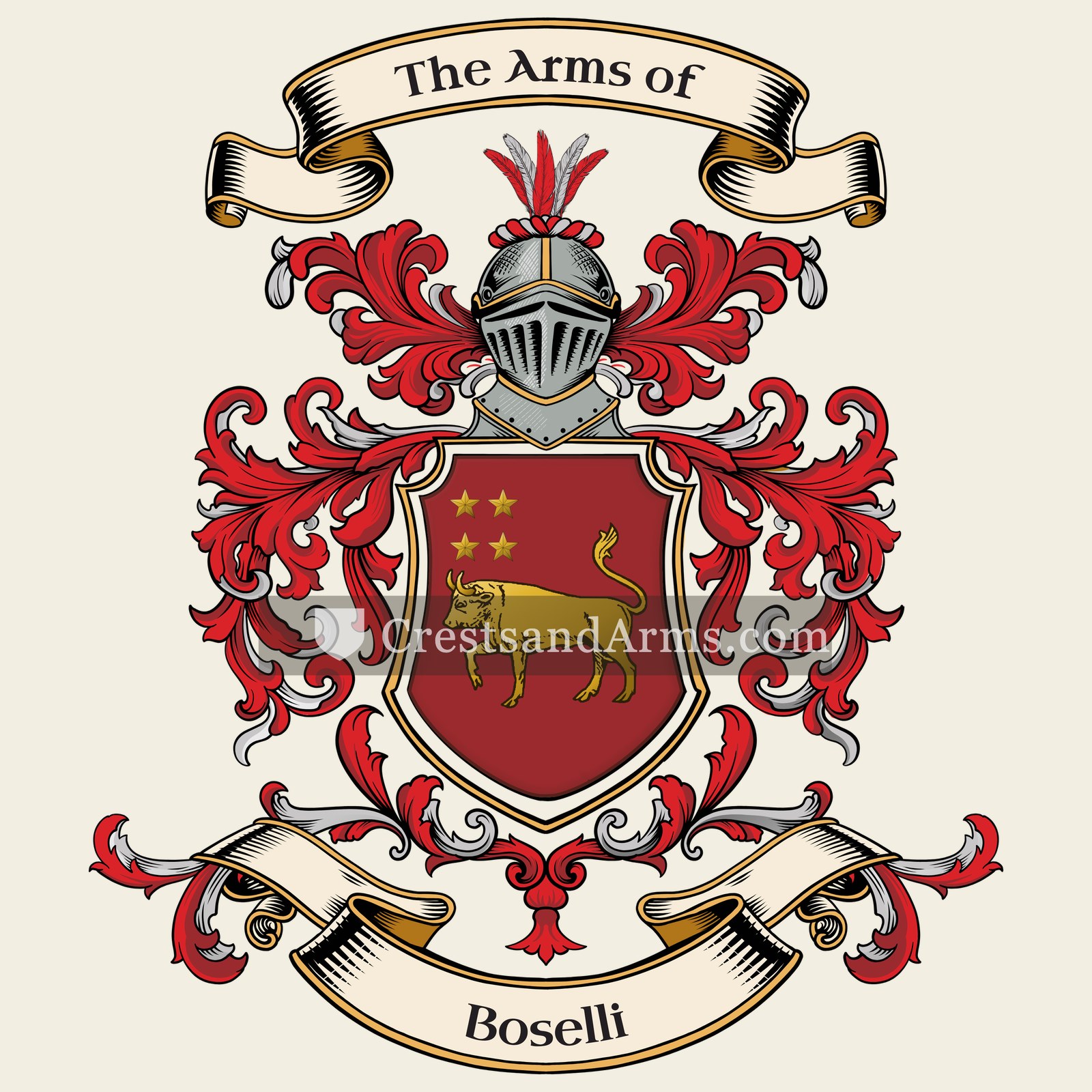 The Boselli coat of arms