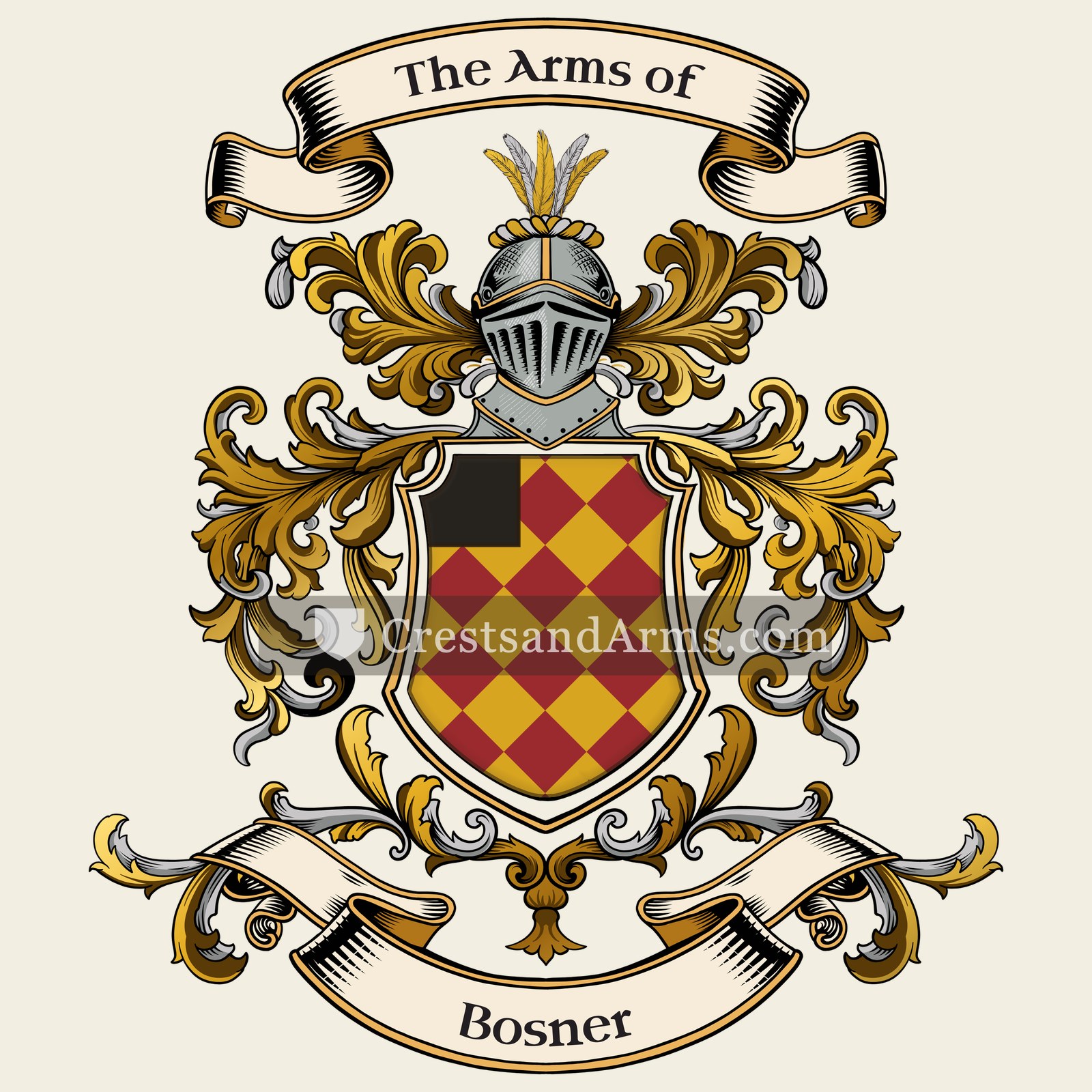 The Bosner coat of arms