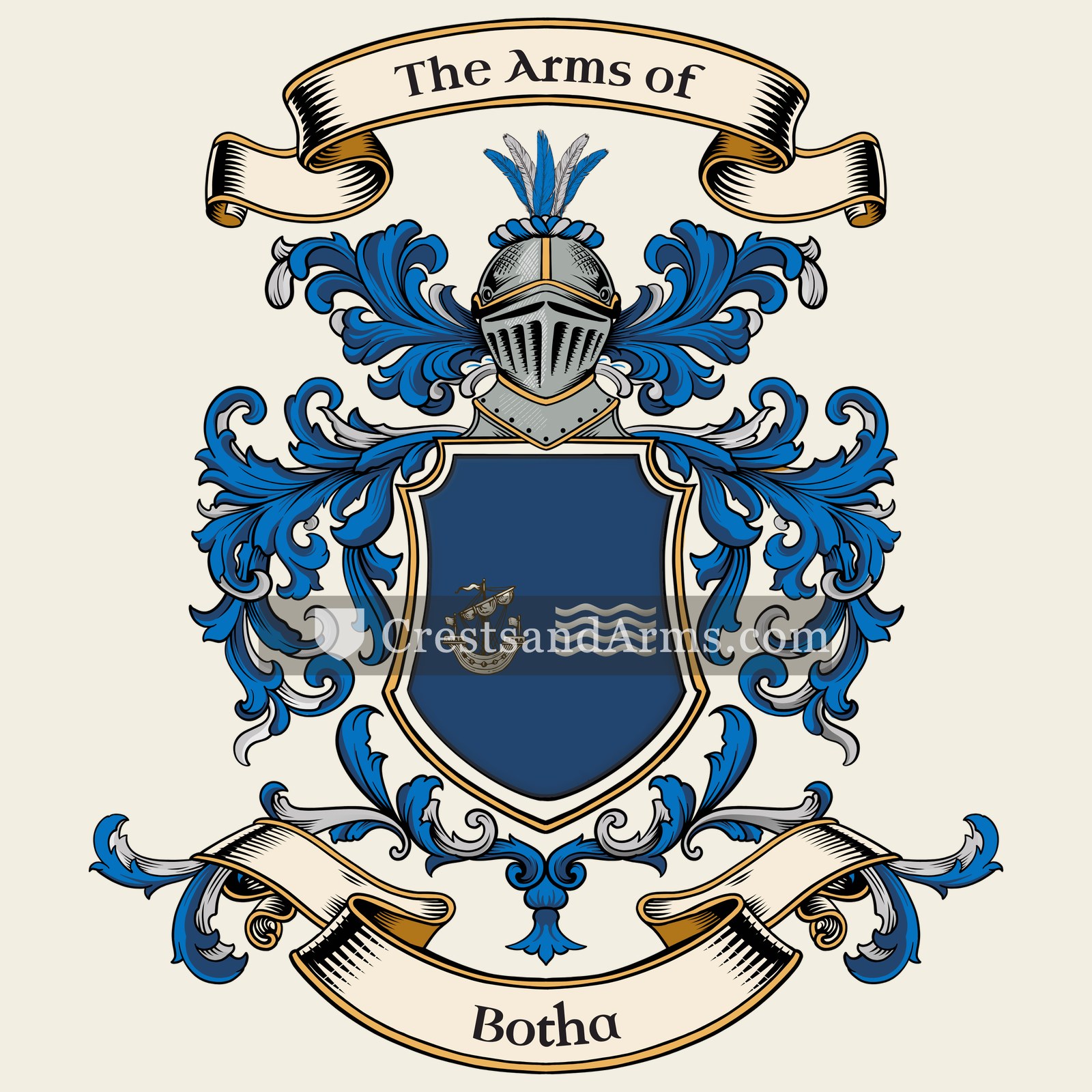 The Botha coat of arms