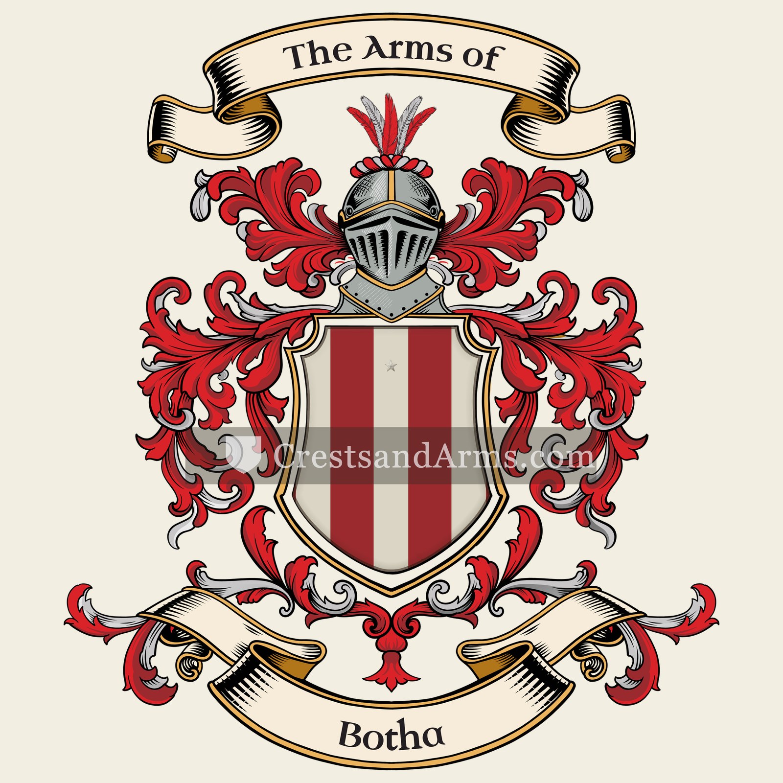 The Botha coat of arms