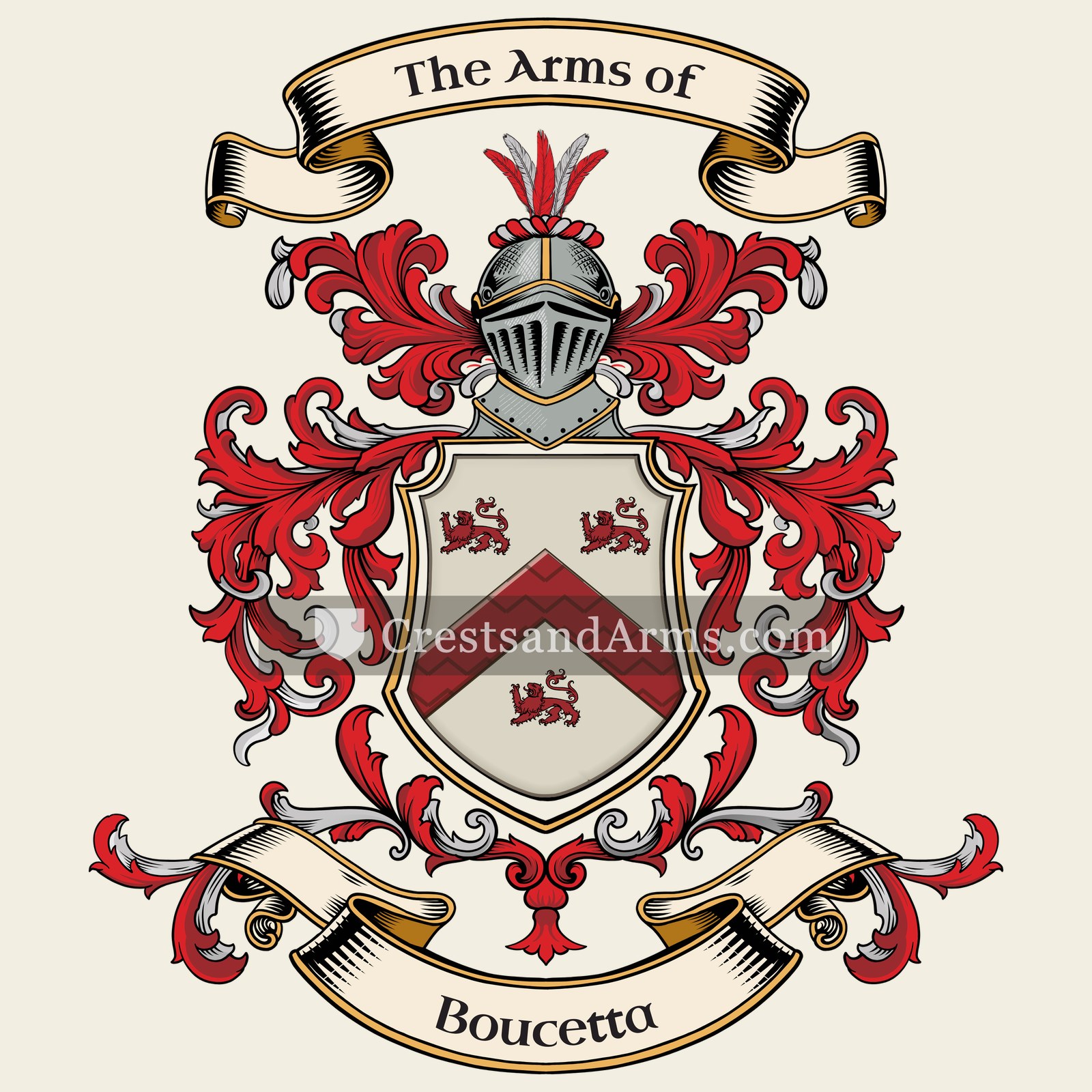 The Boucetta coat of arms