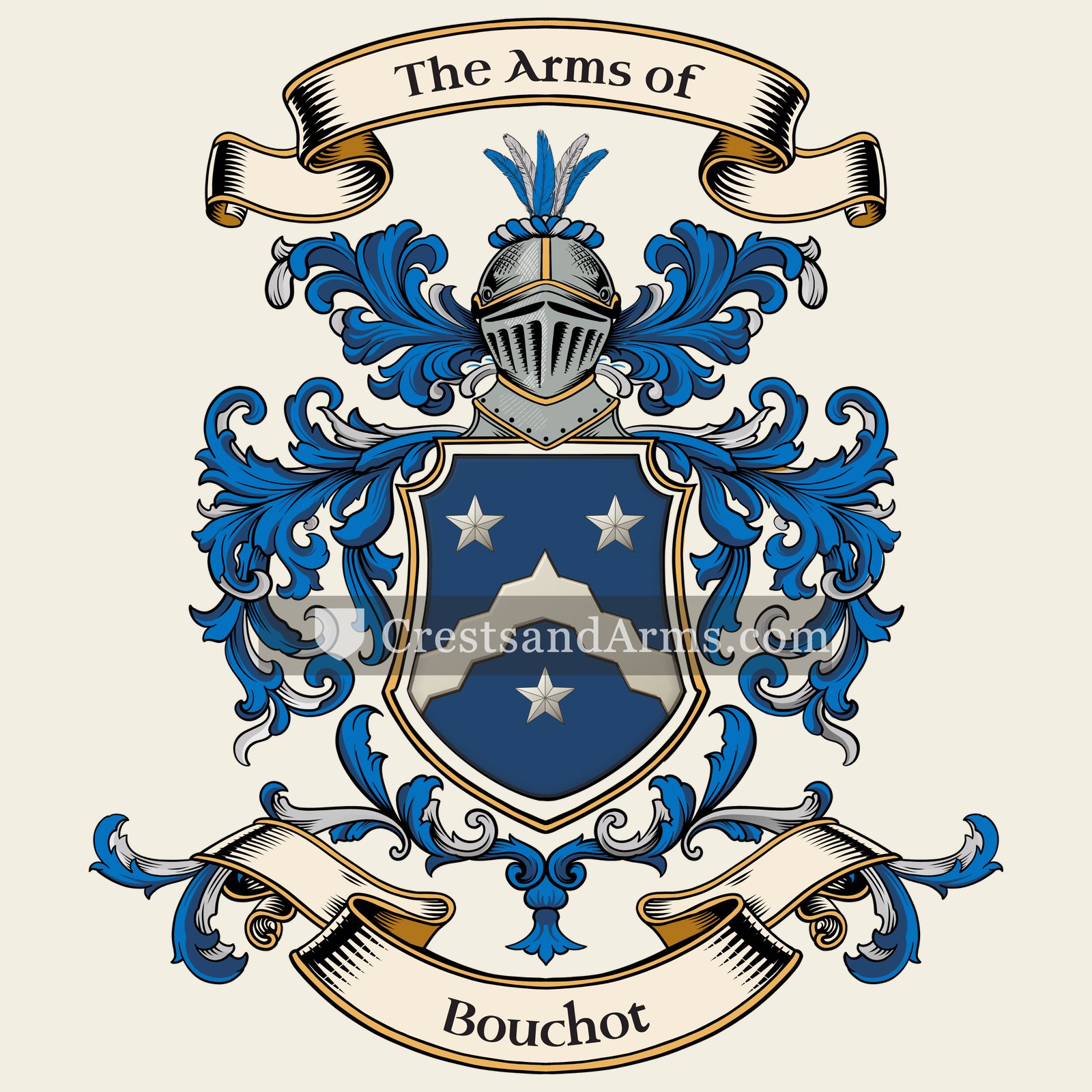 The Bouchot coat of arms