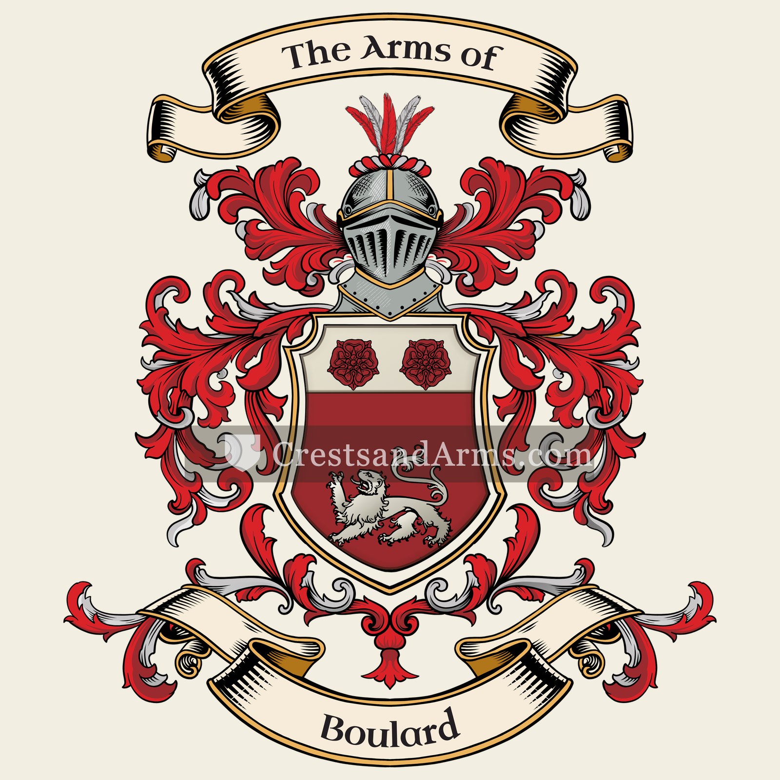 The Boulard coat of arms