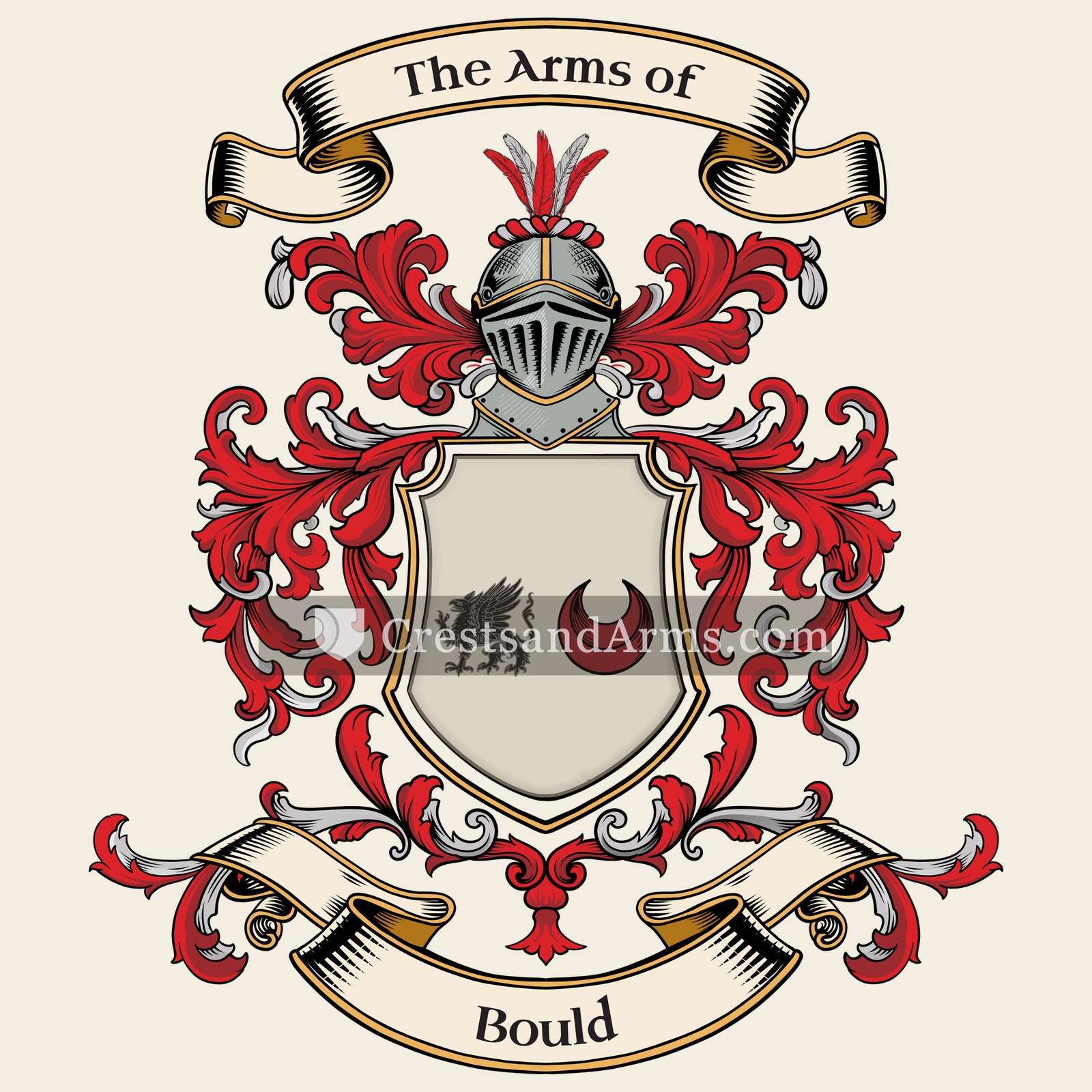 The Bould coat of arms