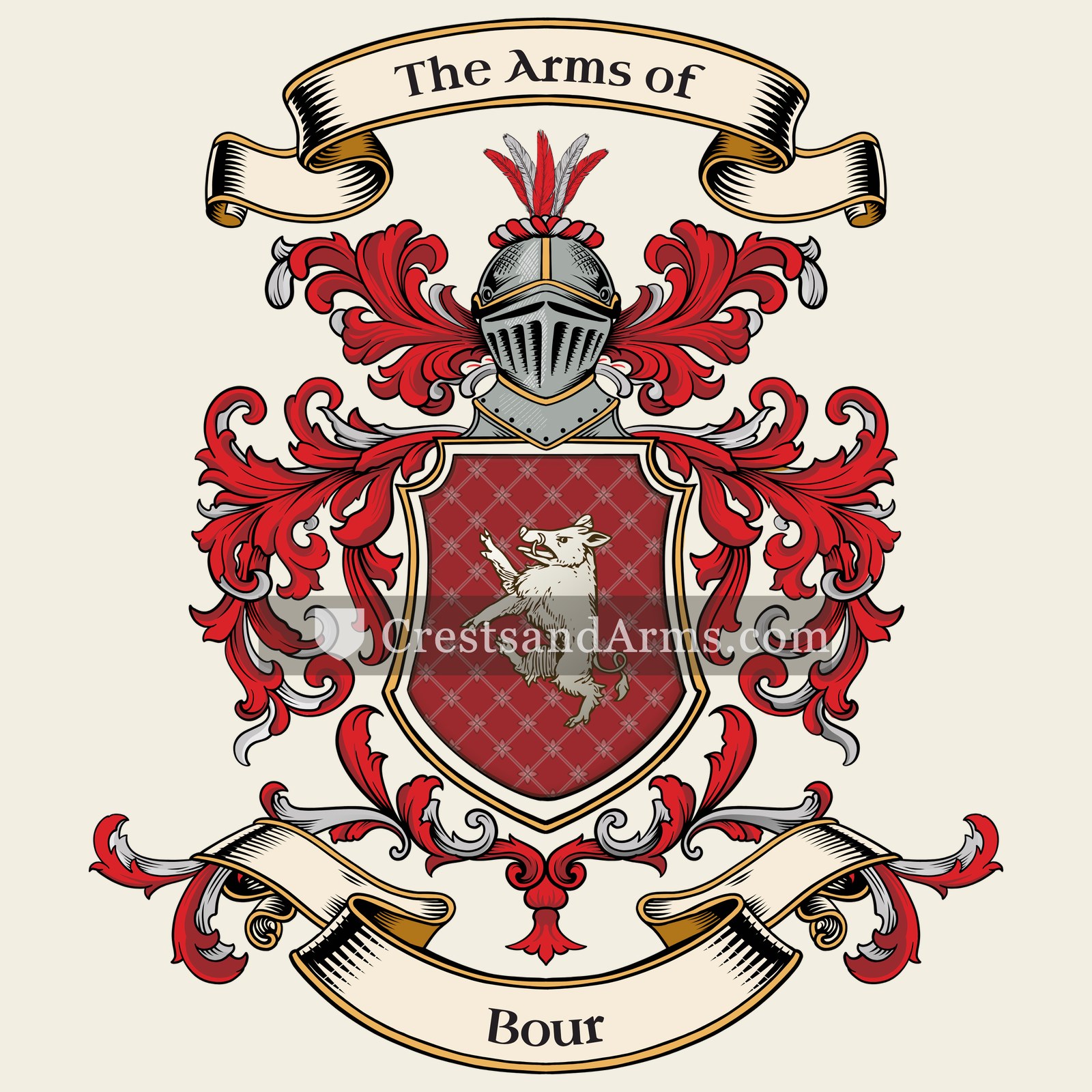The Bour coat of arms
