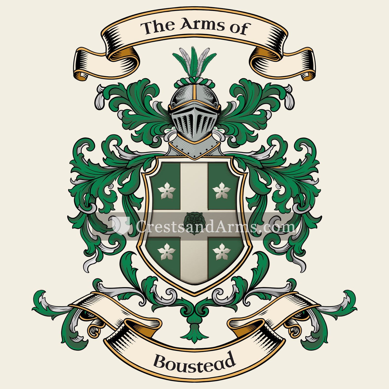 The Boustead coat of arms