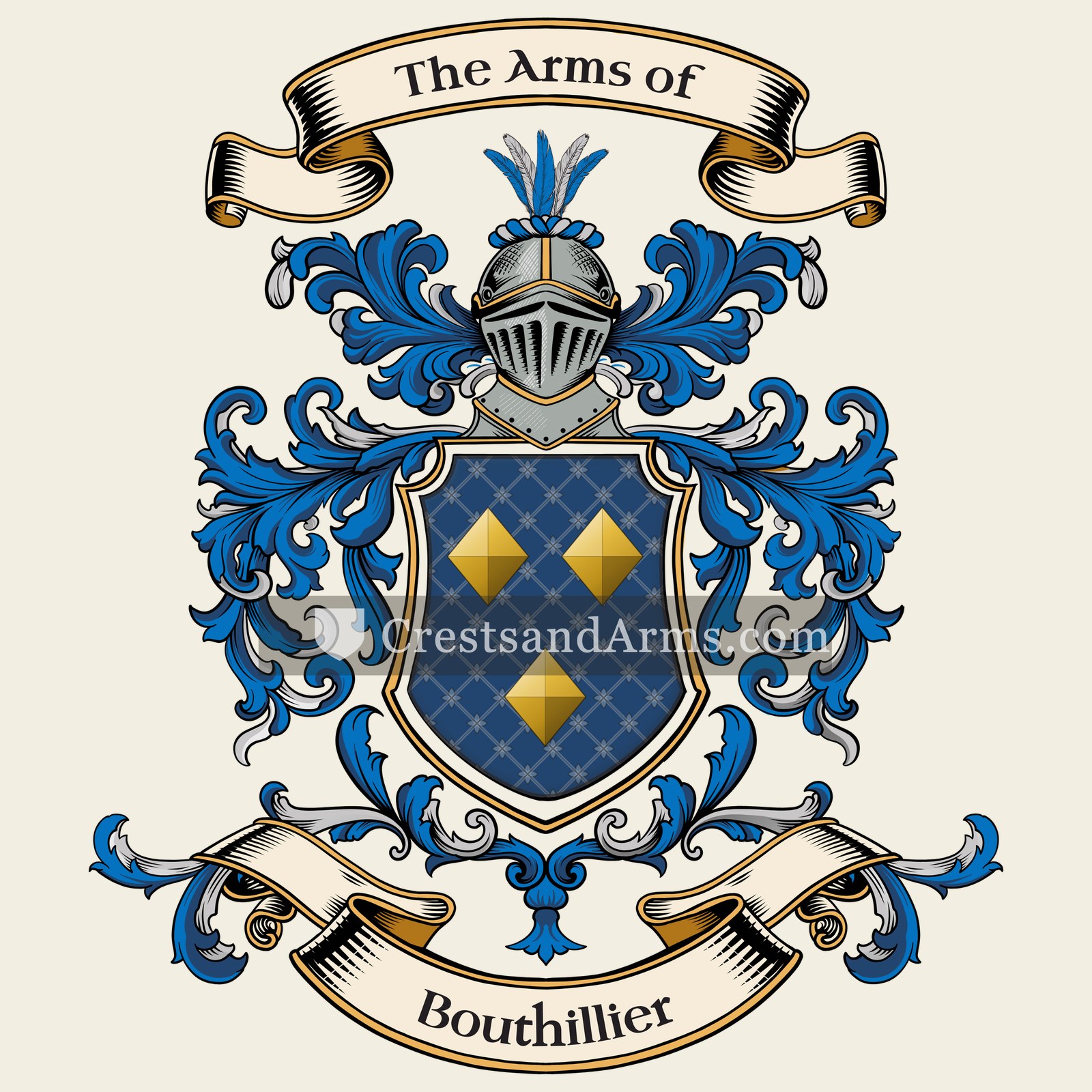 The Bouthillier coat of arms