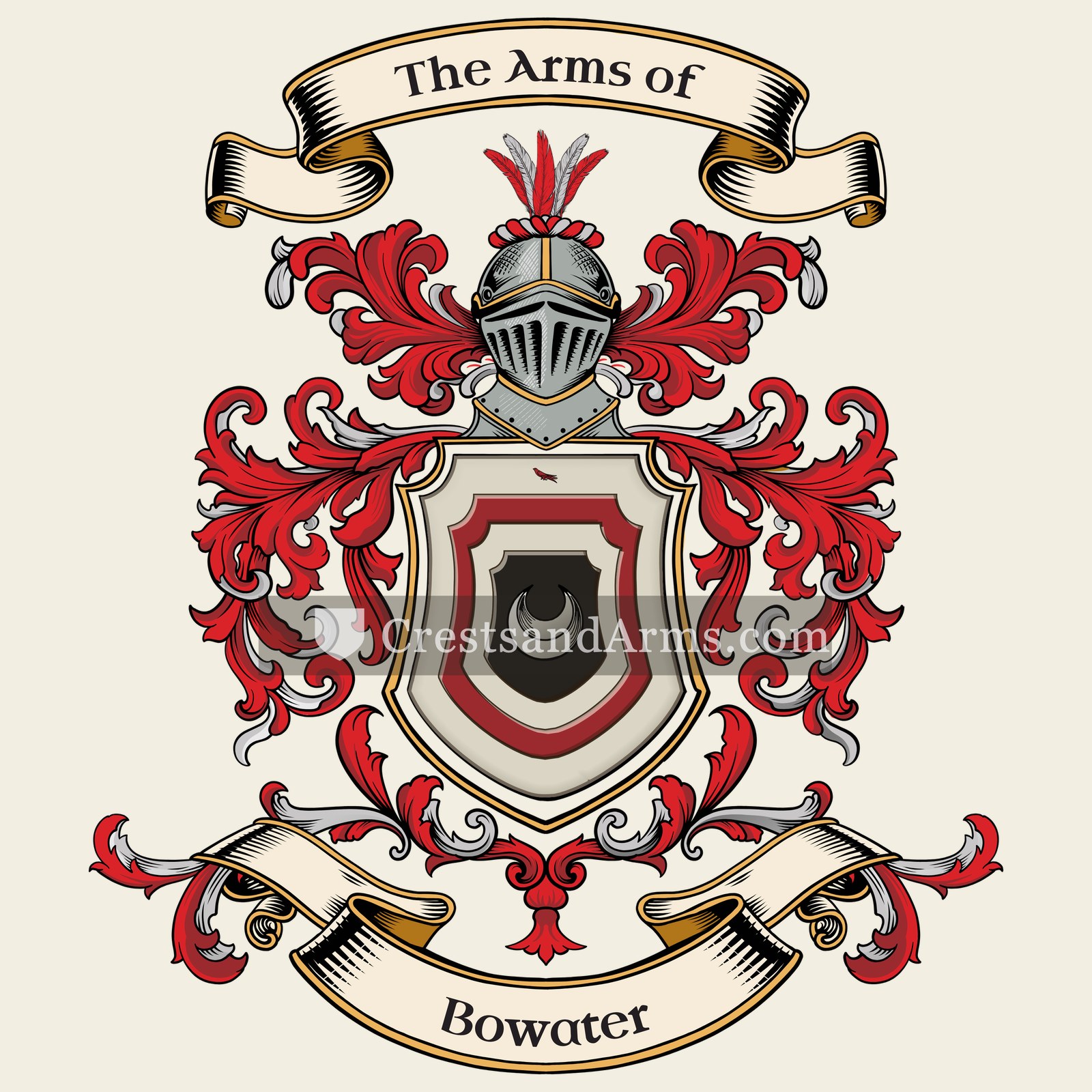 The Bowater coat of arms