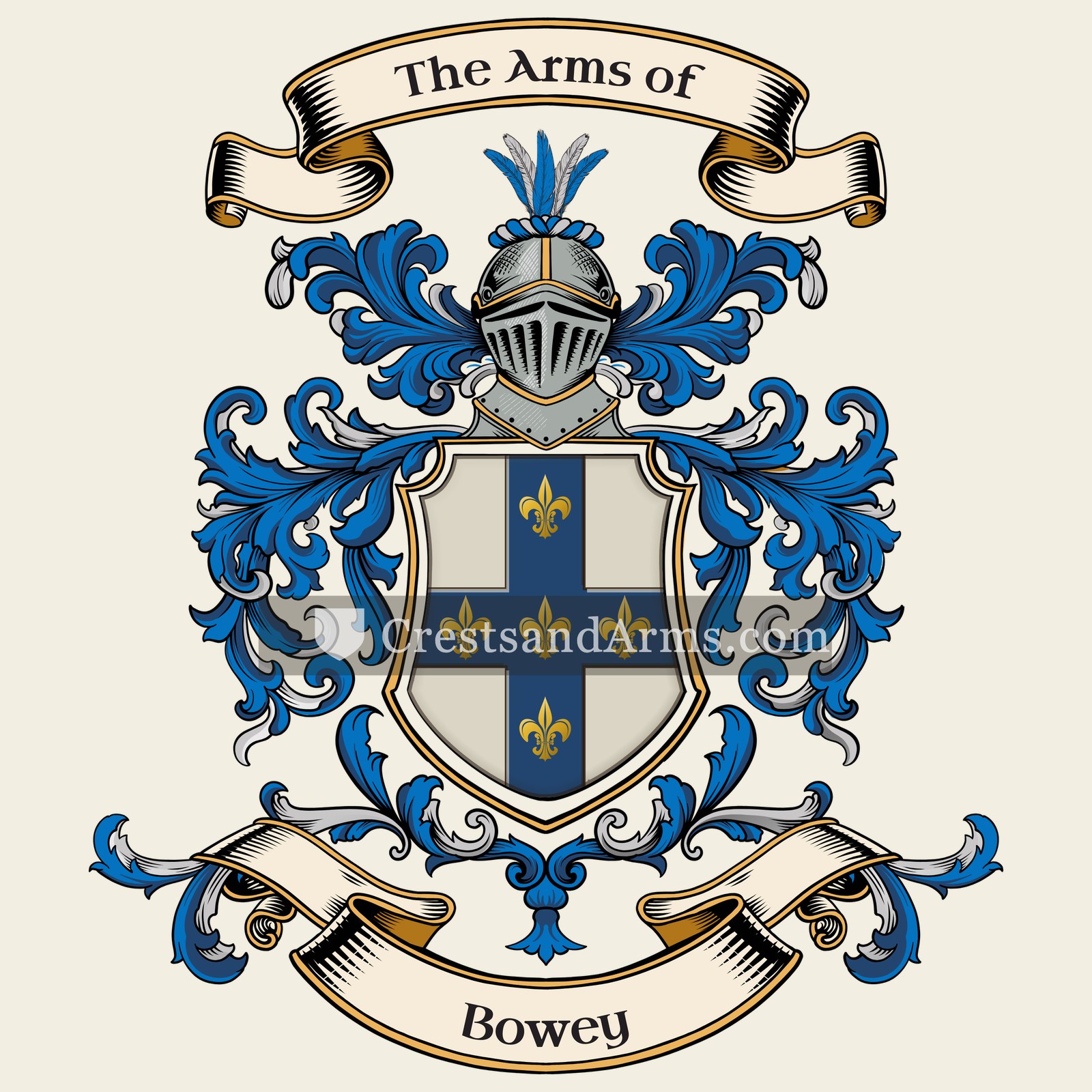 The Bowey coat of arms
