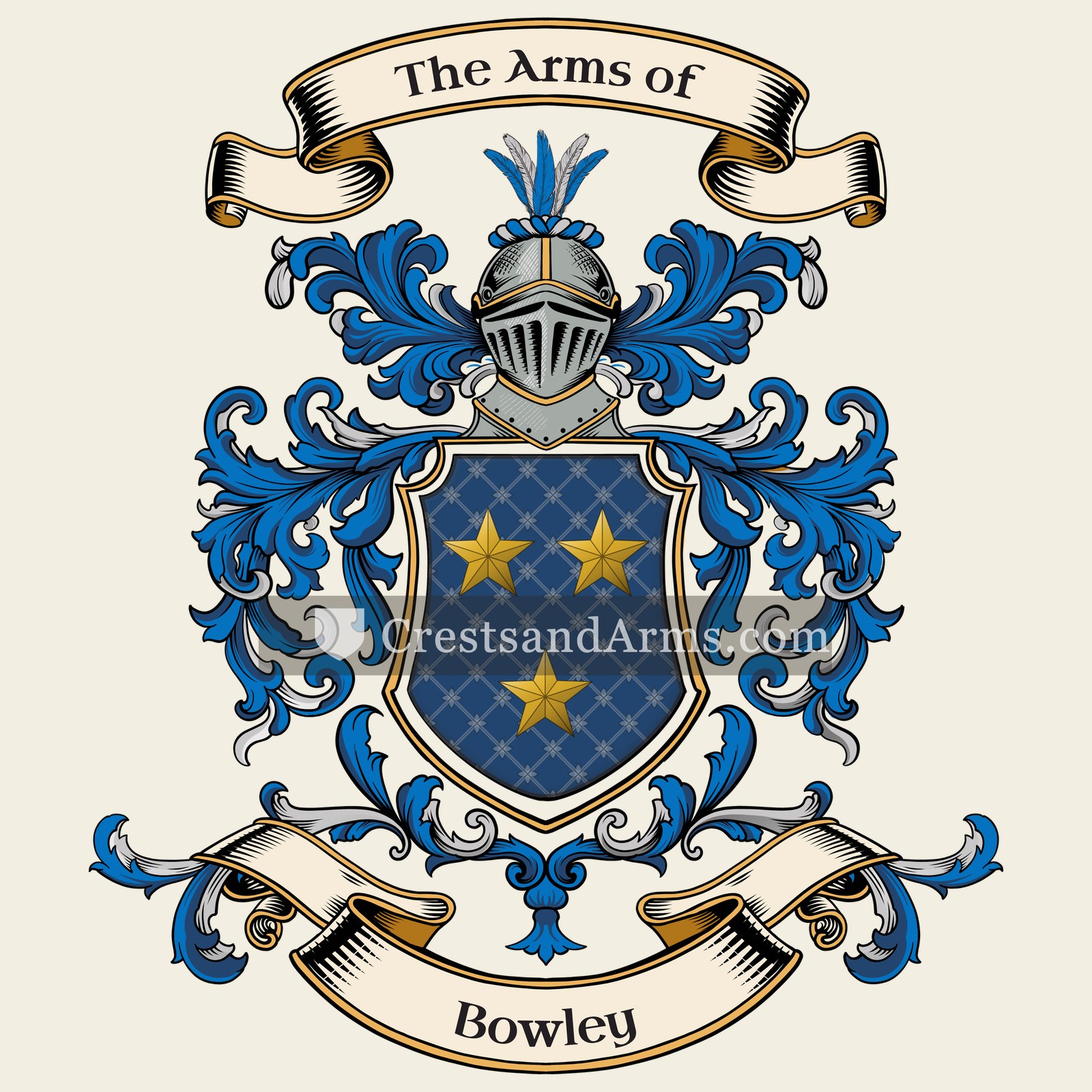The Bowley coat of arms