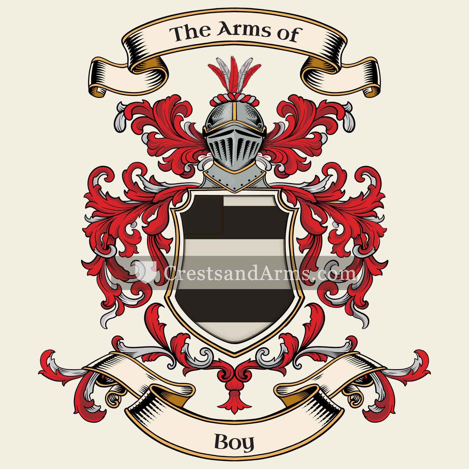 The Boy coat of arms