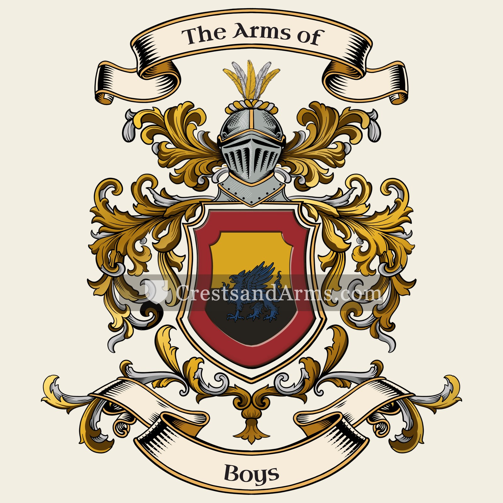 The Boys coat of arms