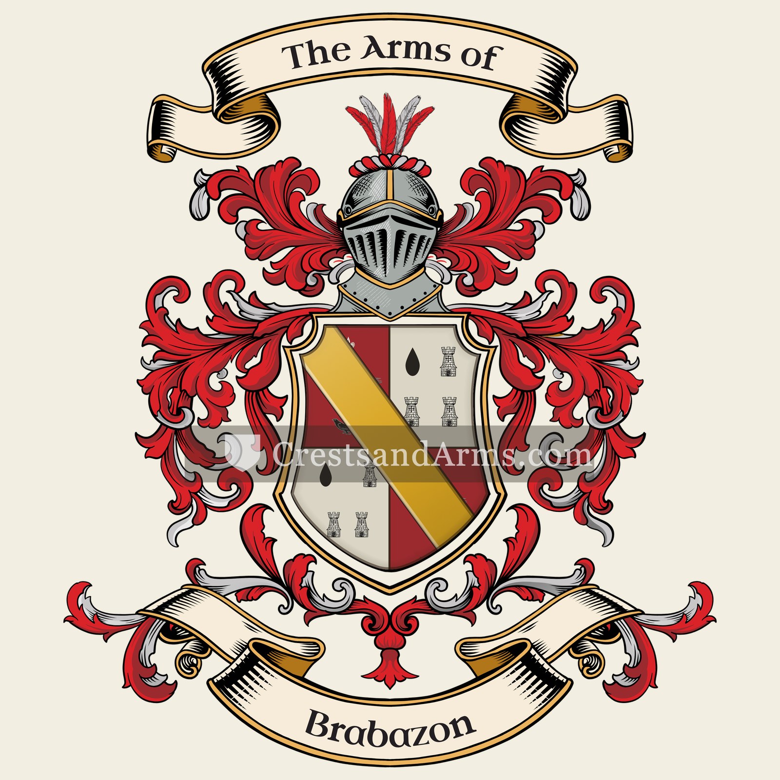 The Brabazon coat of arms