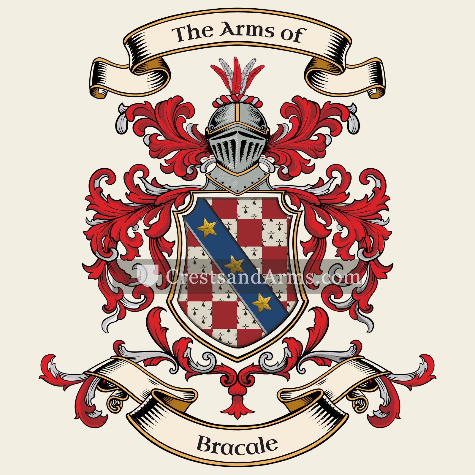 The Bracale coat of arms