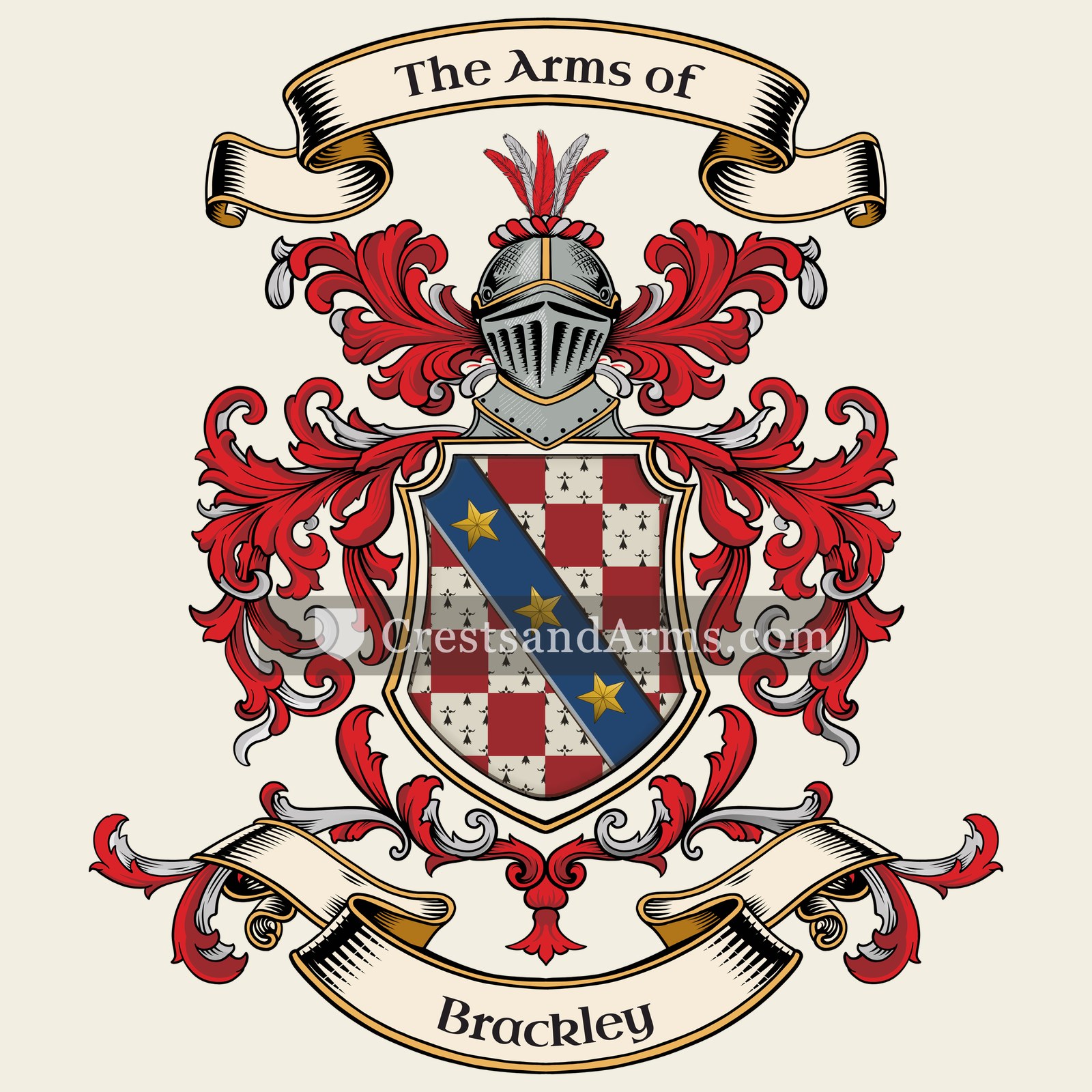 The Brackley coat of arms