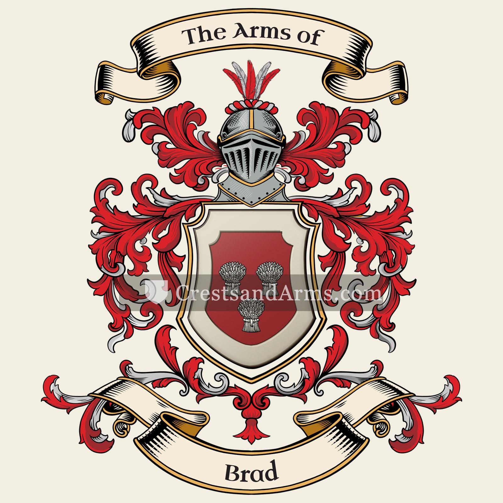 The Brad coat of arms
