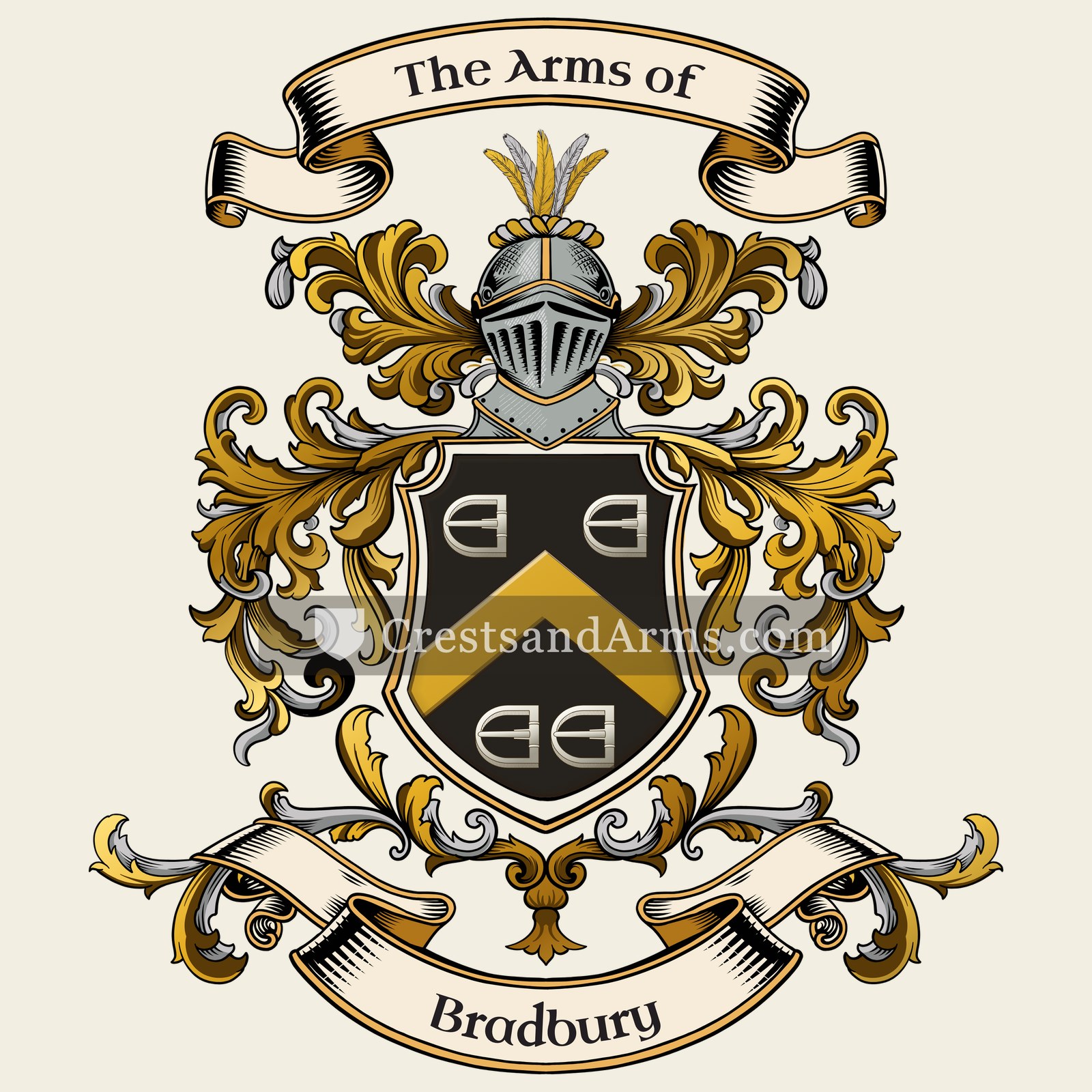 The Bradbury coat of arms