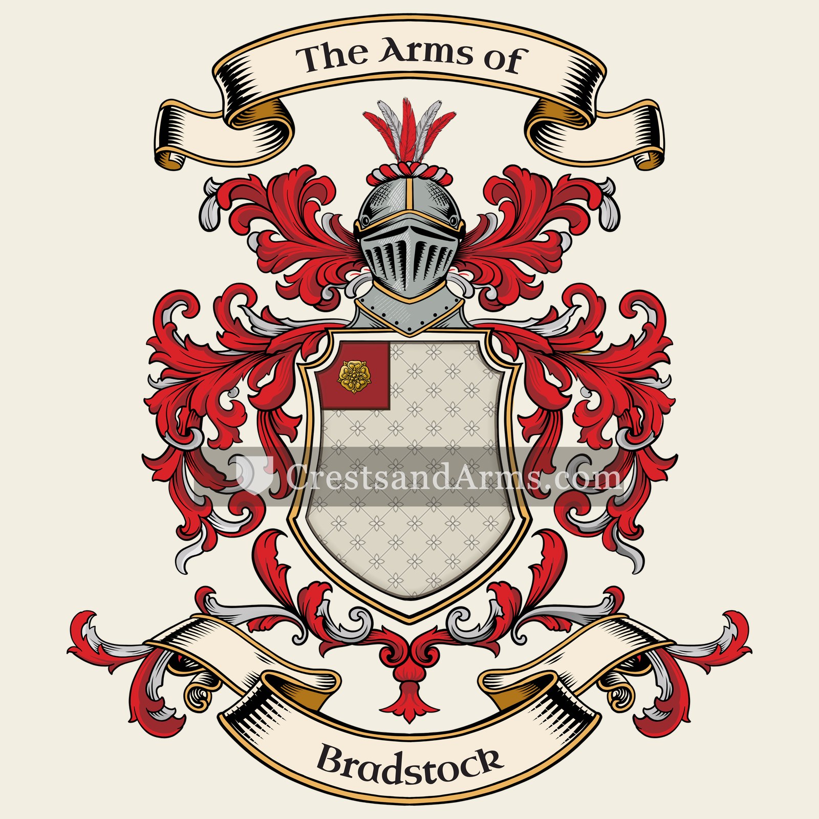 The Bradstock coat of arms