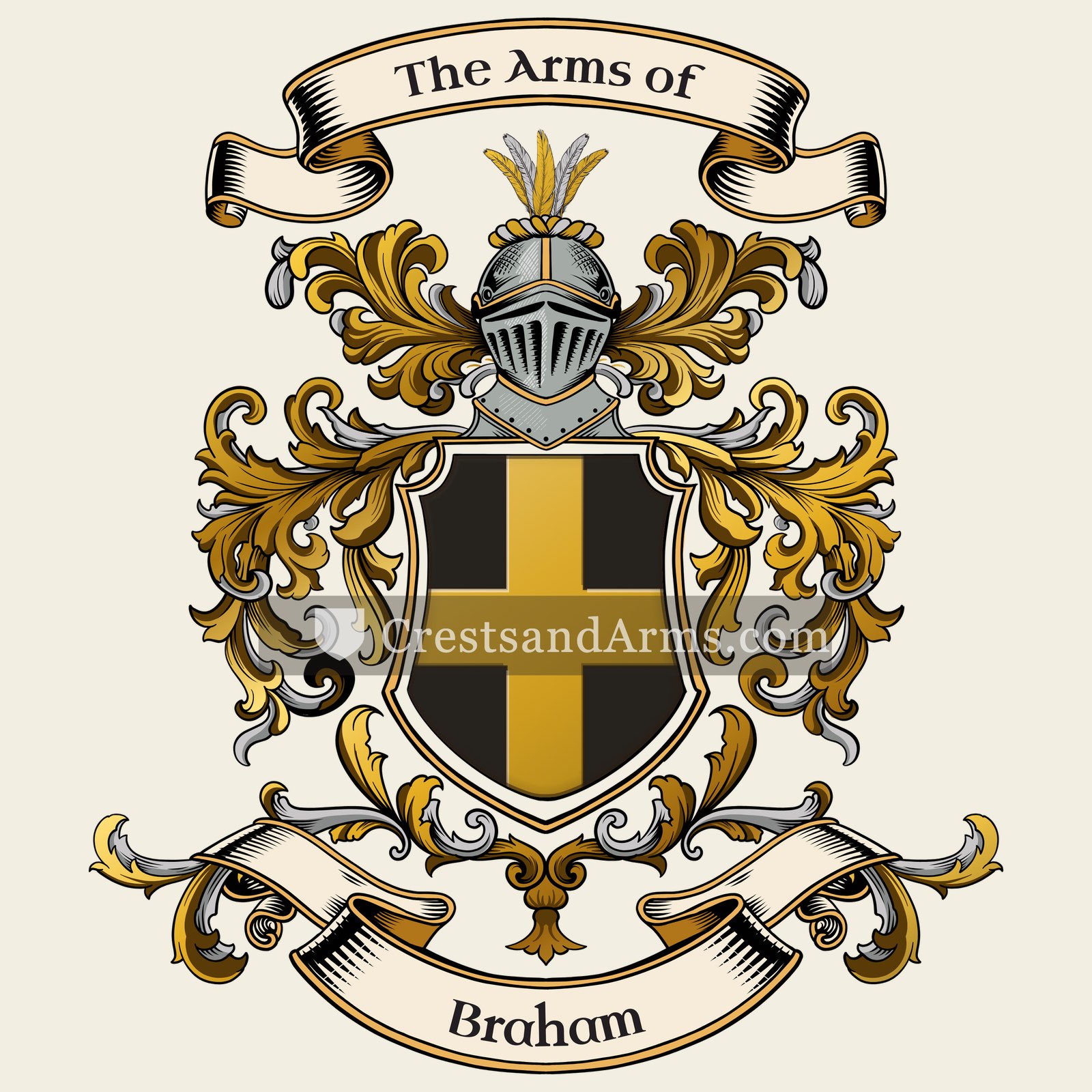 The Braham coat of arms