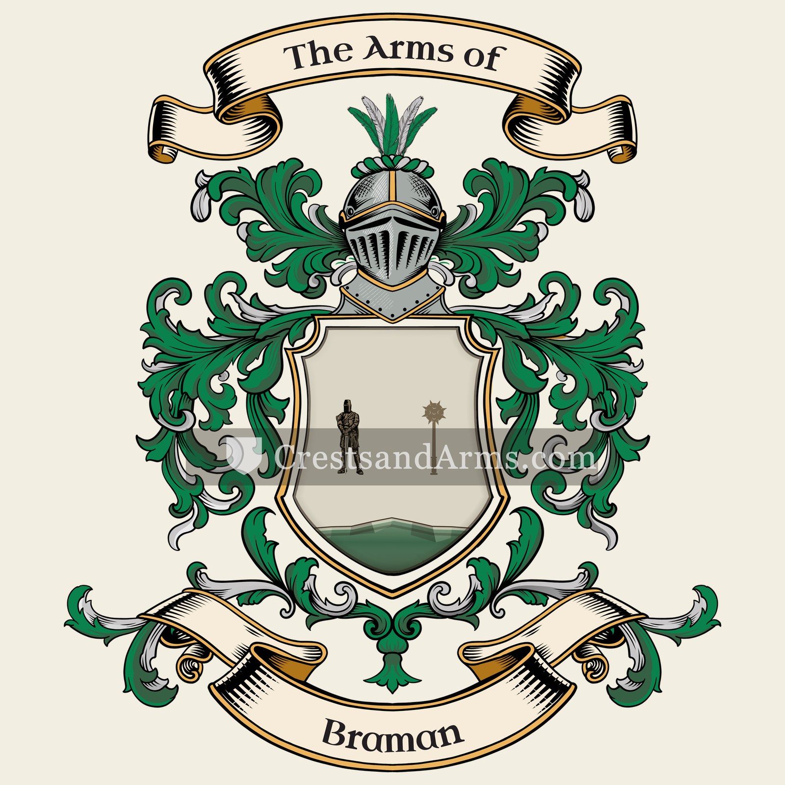 The arms