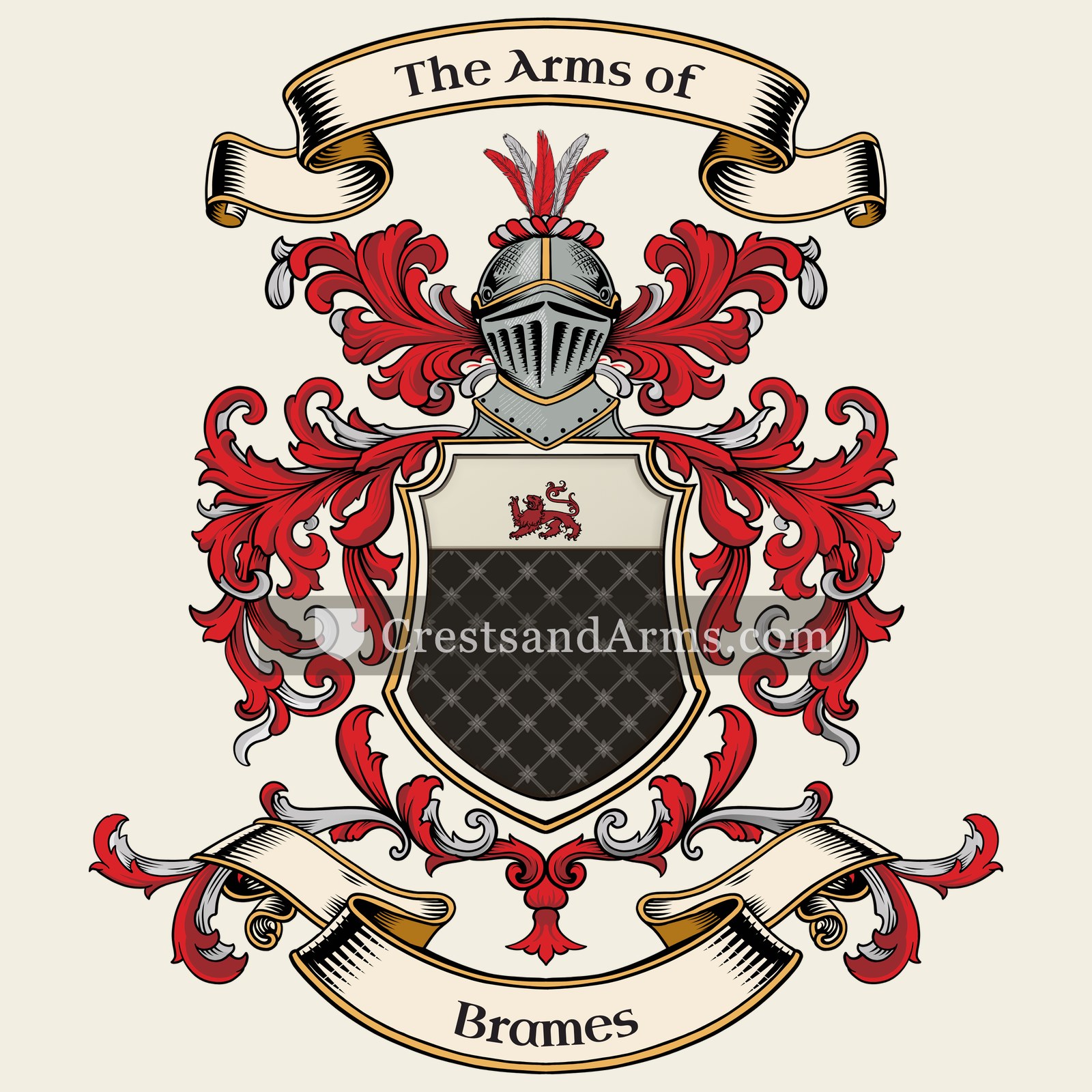 The Brames coat of arms