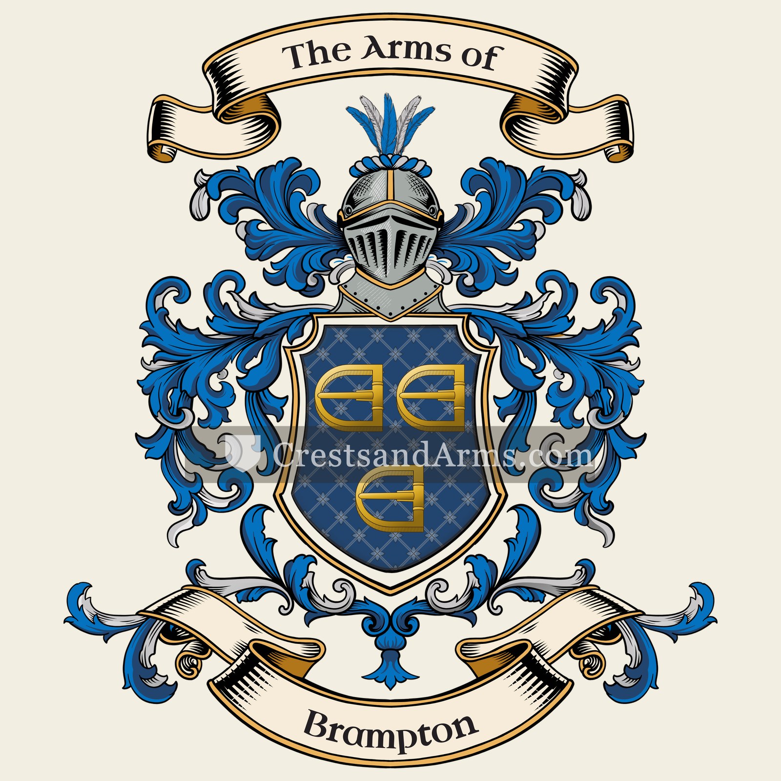 The Brampton coat of arms