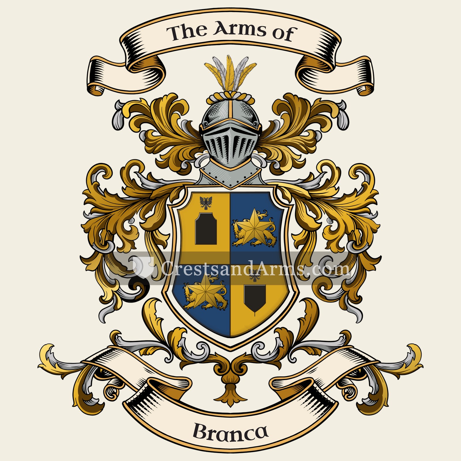 The Branca coat of arms