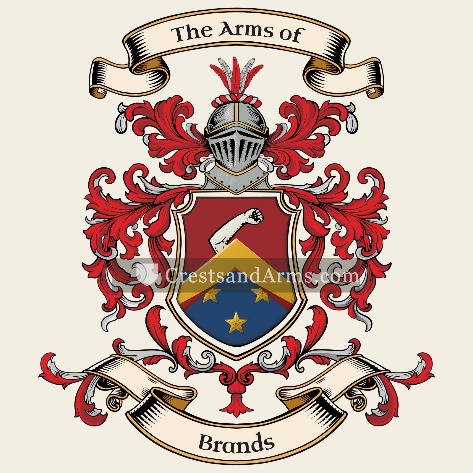 The Brands coat of arms