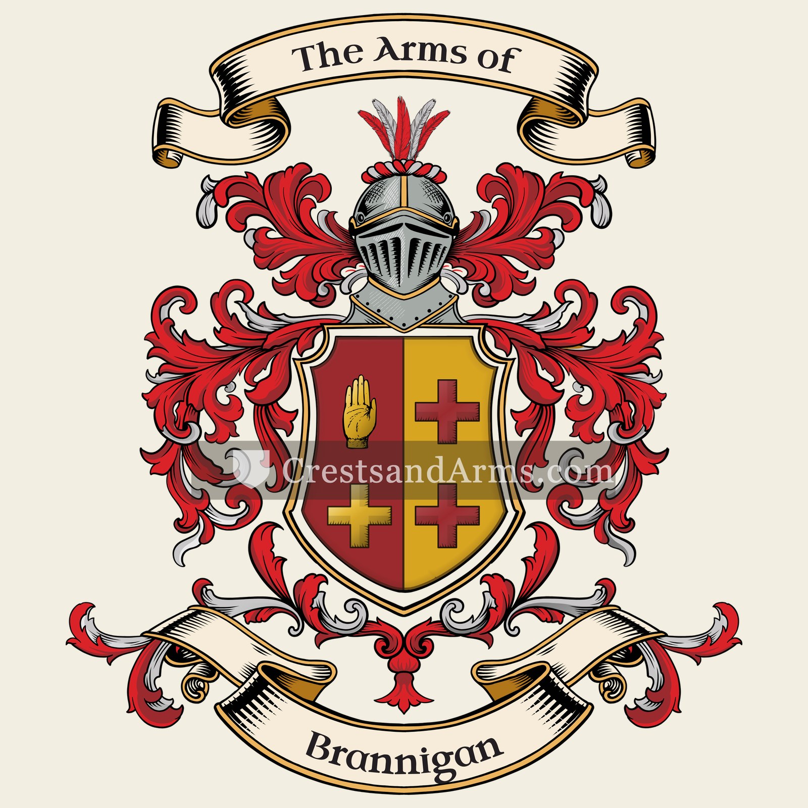 The arms