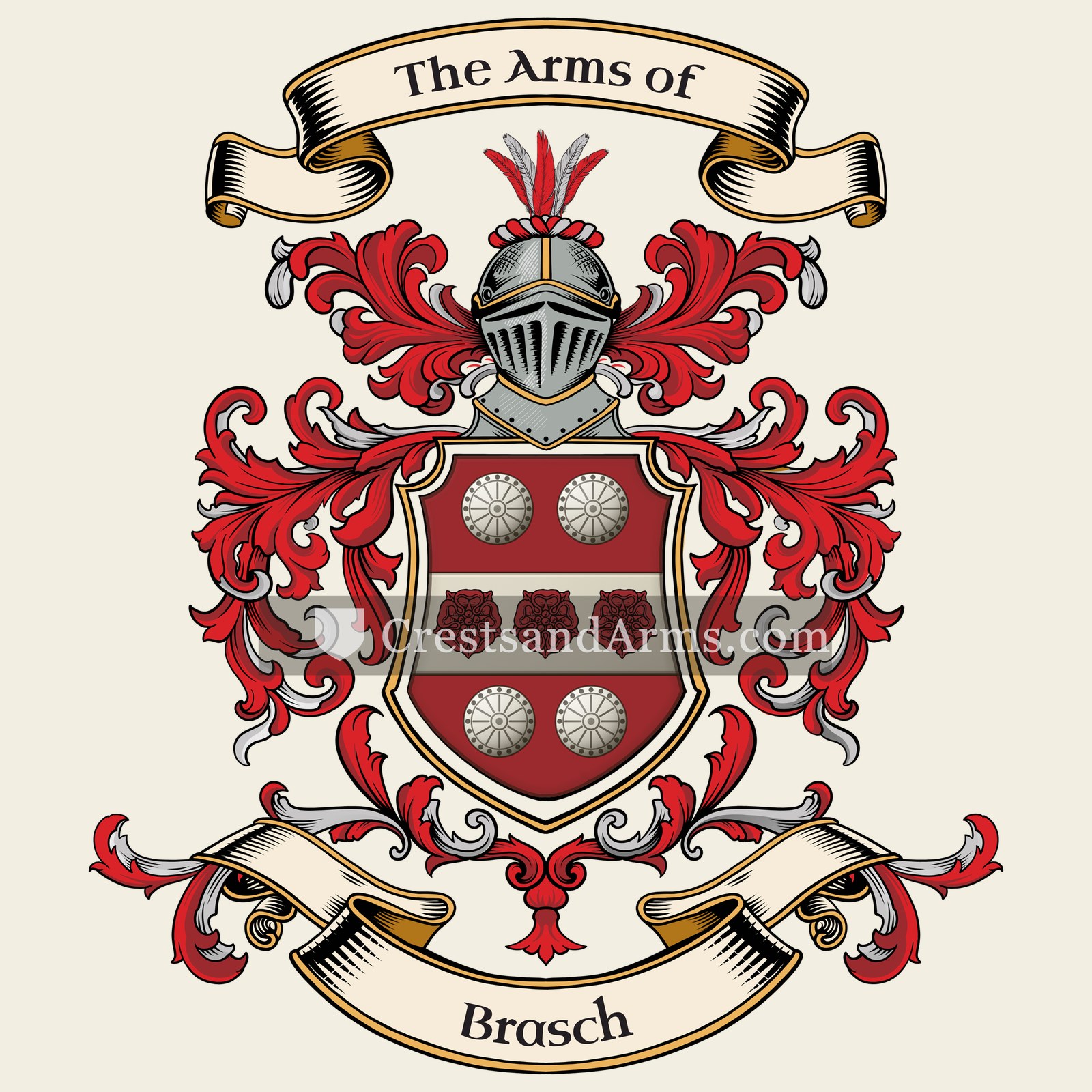 The Brasch coat of arms