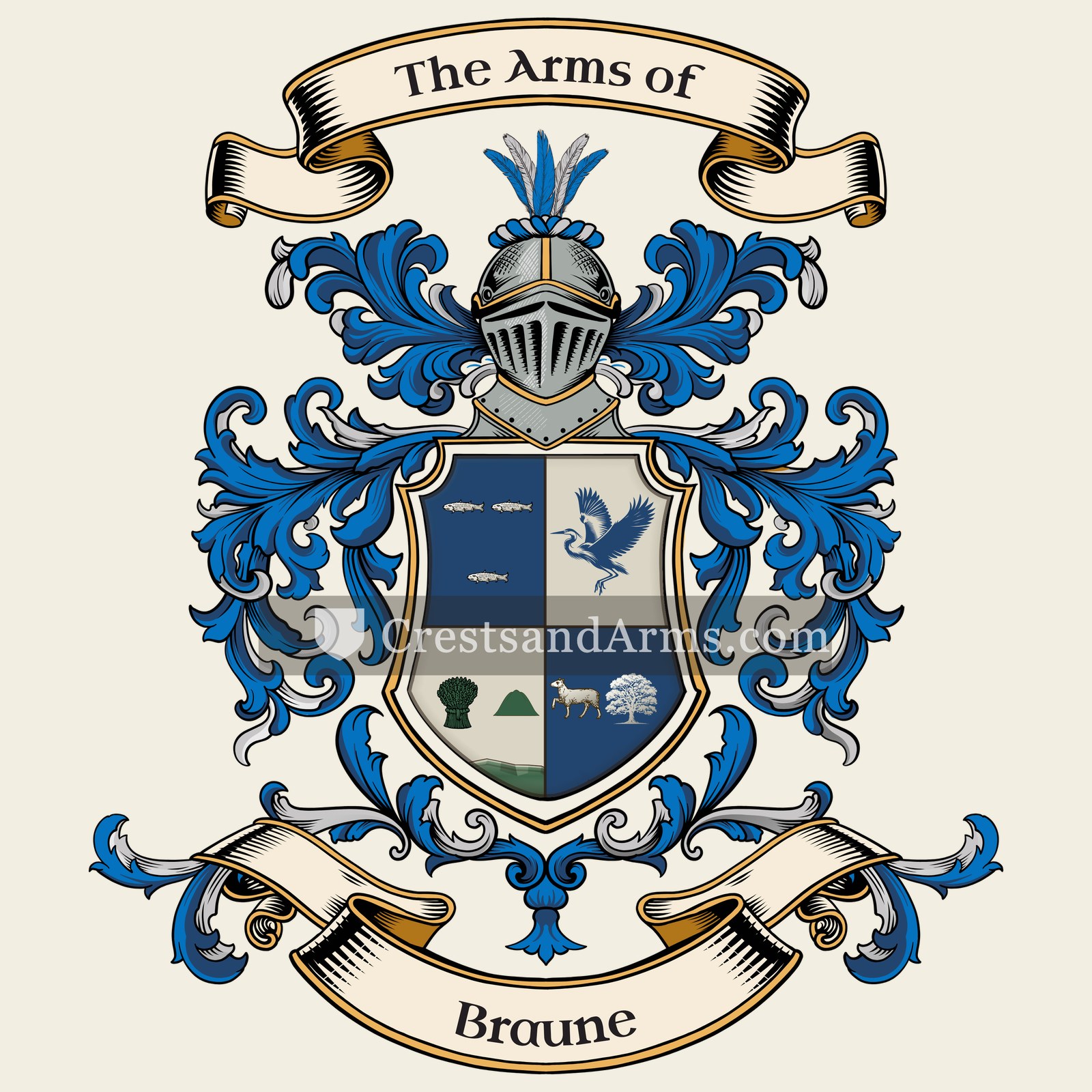 The Braune coat of arms
