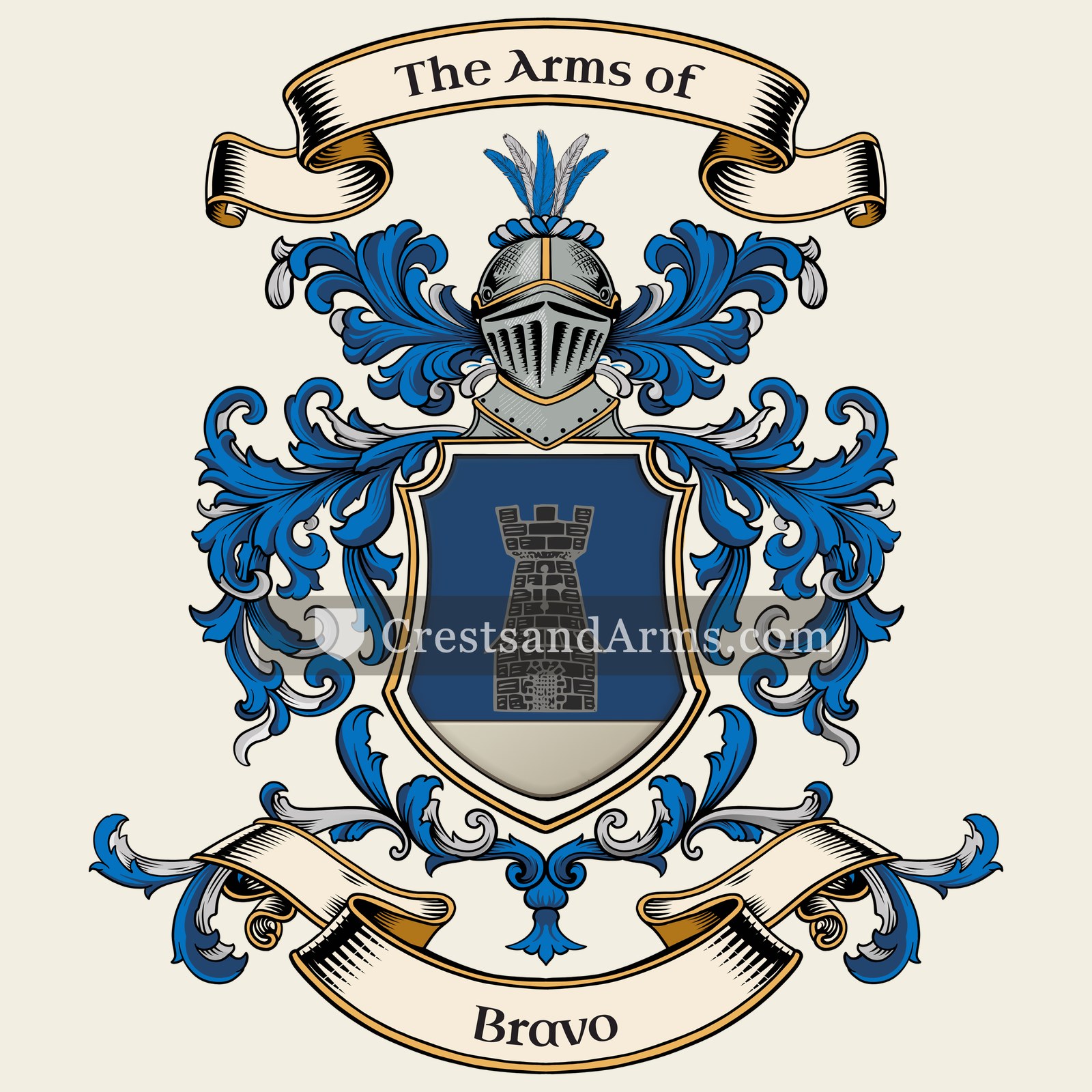 The Bravo coat of arms