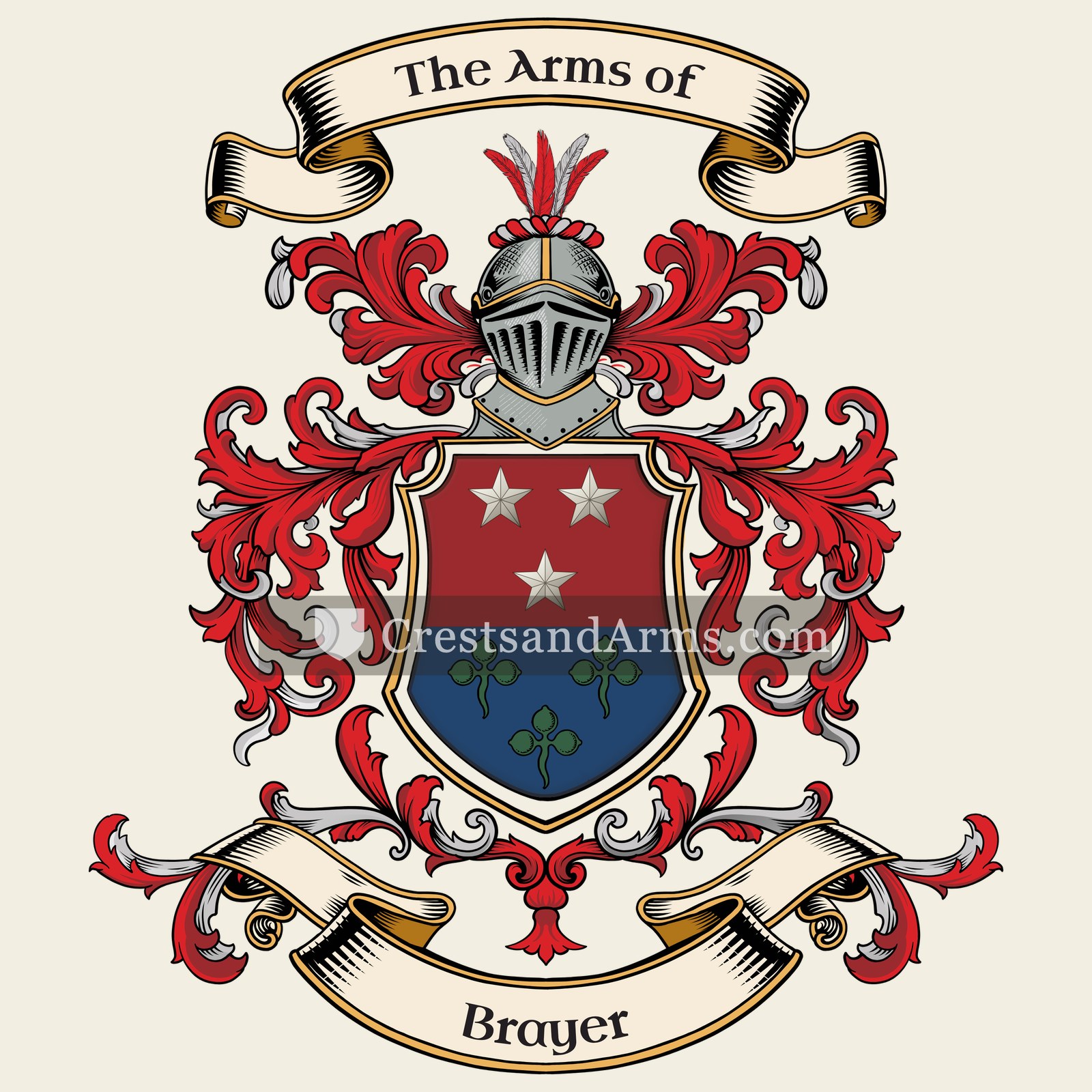 The Brayer coat of arms