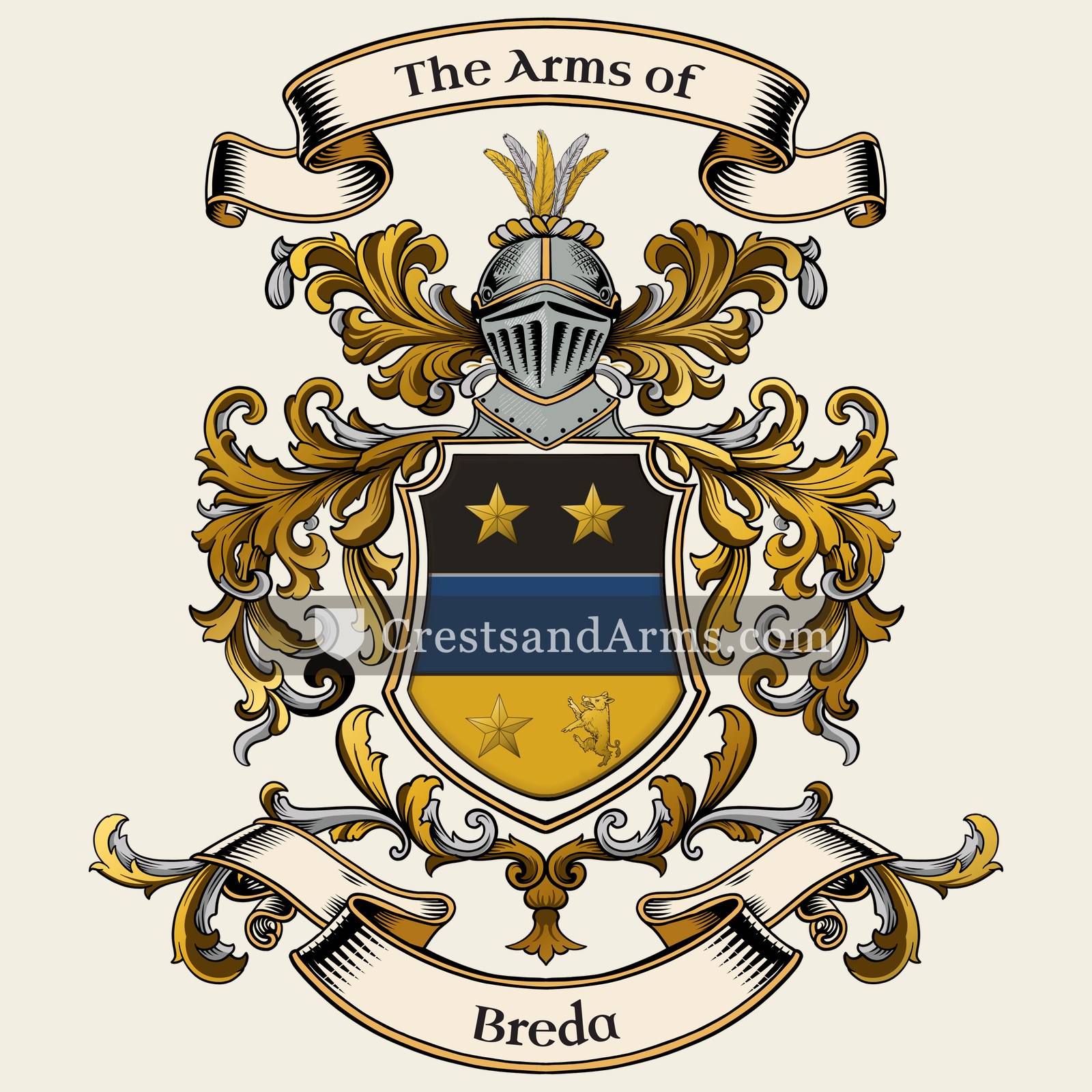 The Breda coat of arms