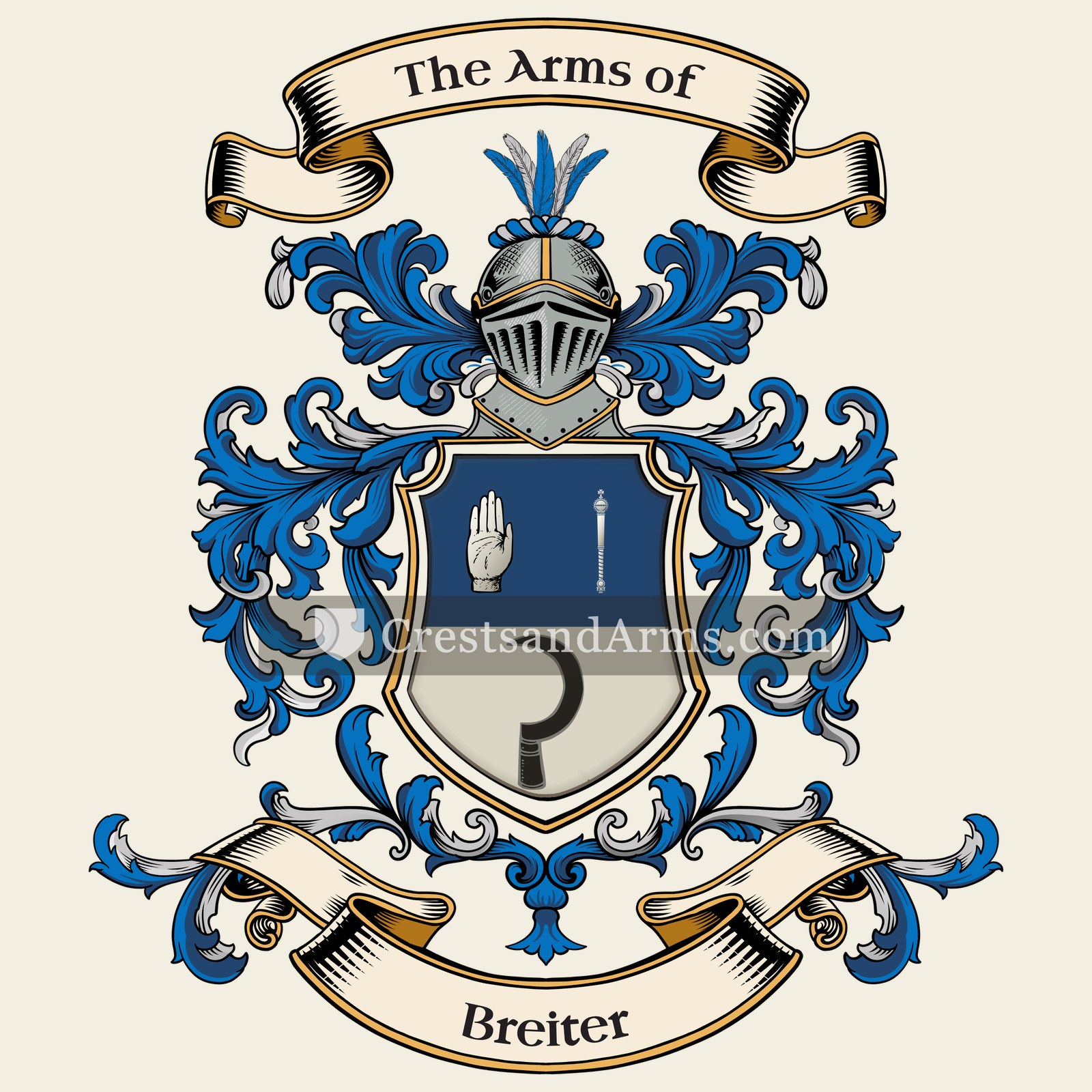 The Breiter coat of arms