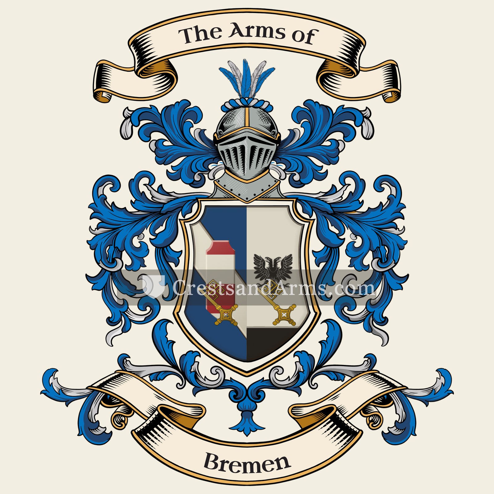 The Bremen coat of arms