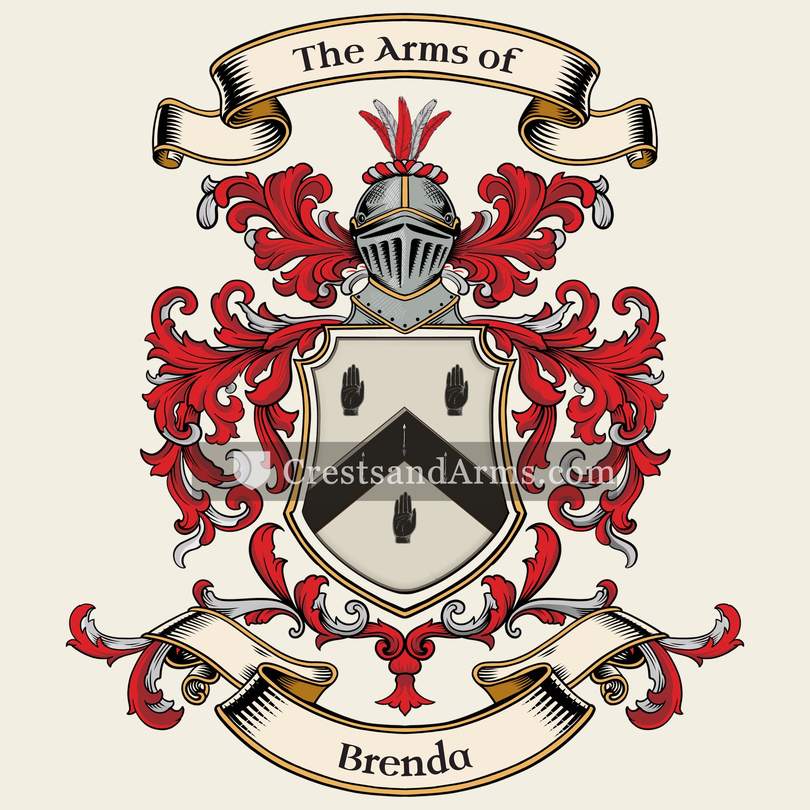The Brenda coat of arms