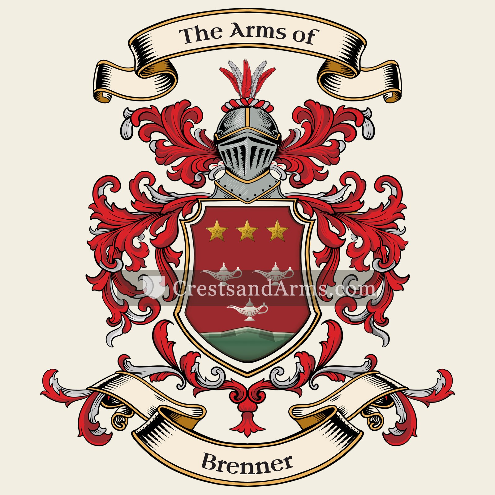 The Brenner coat of arms