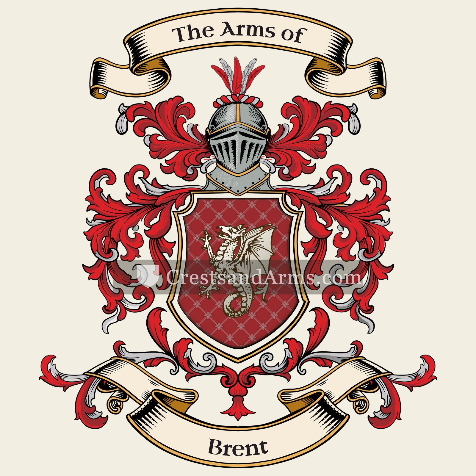 The Brent coat of arms
